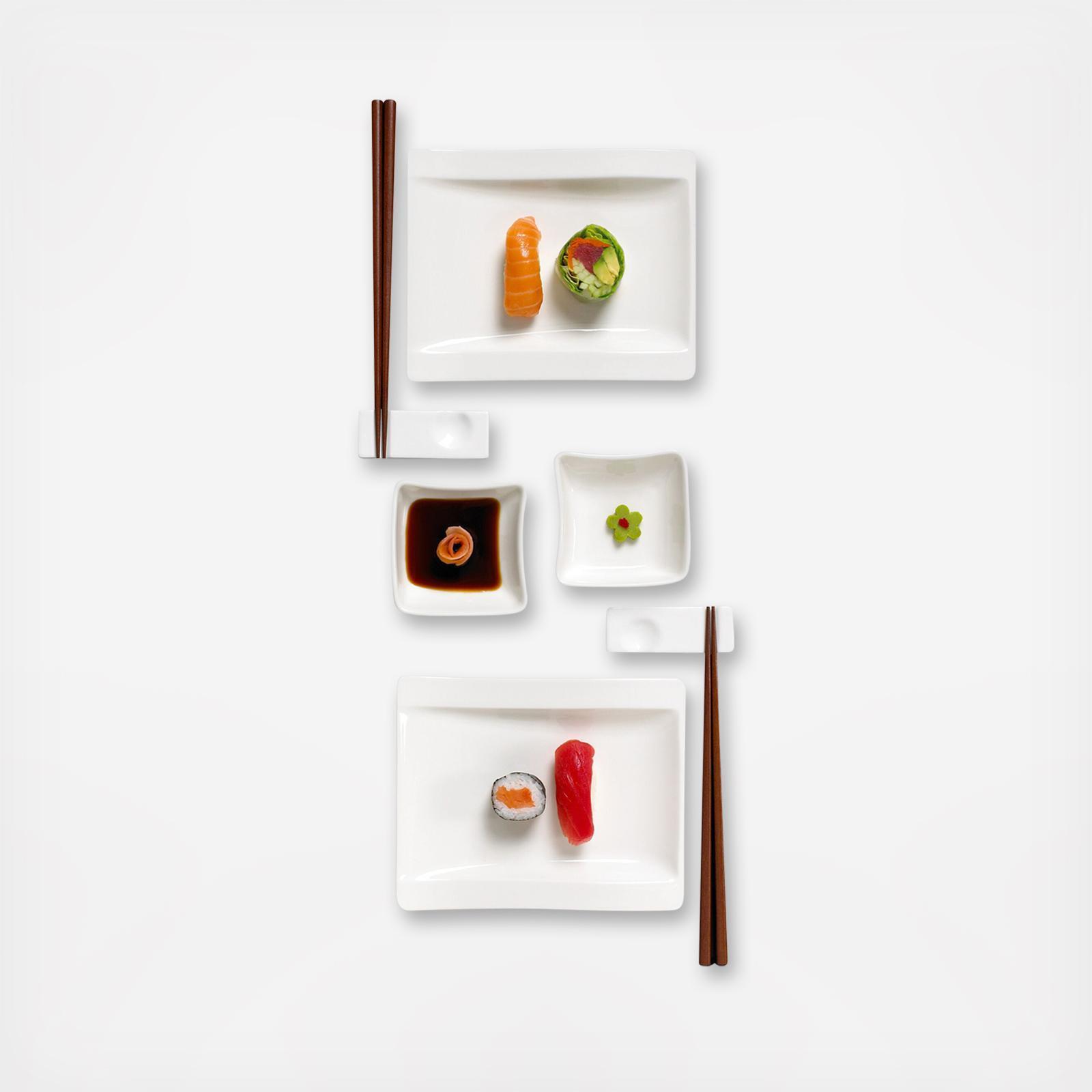 New Wave 8-Piece Sushi Set, Service for 2 14 New Wave 8-Piece Sushi Set, Service for 2