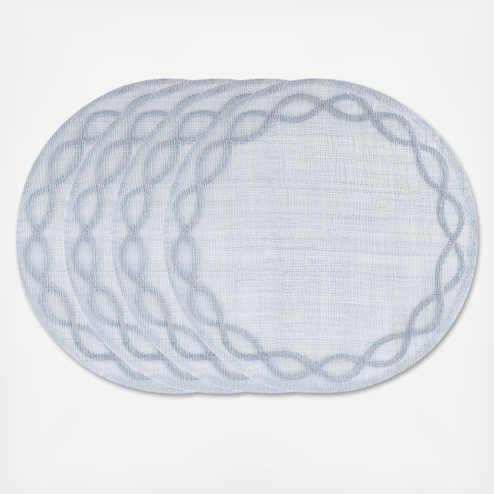 Tuileries Garden Placemat, Set of 4 2 Tuileries Garden Placemat, Set of 4