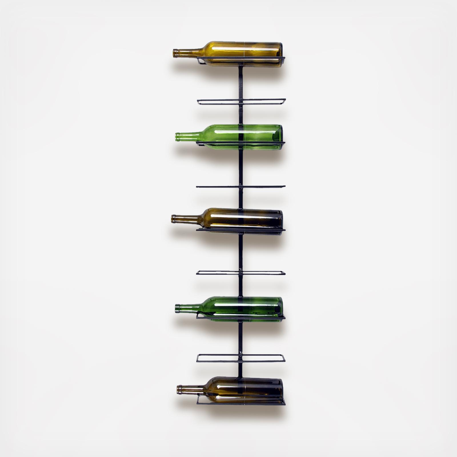Wine Ledge 9-Bottle Wall Rack 14 Wine Ledge 9-Bottle Wall Rack