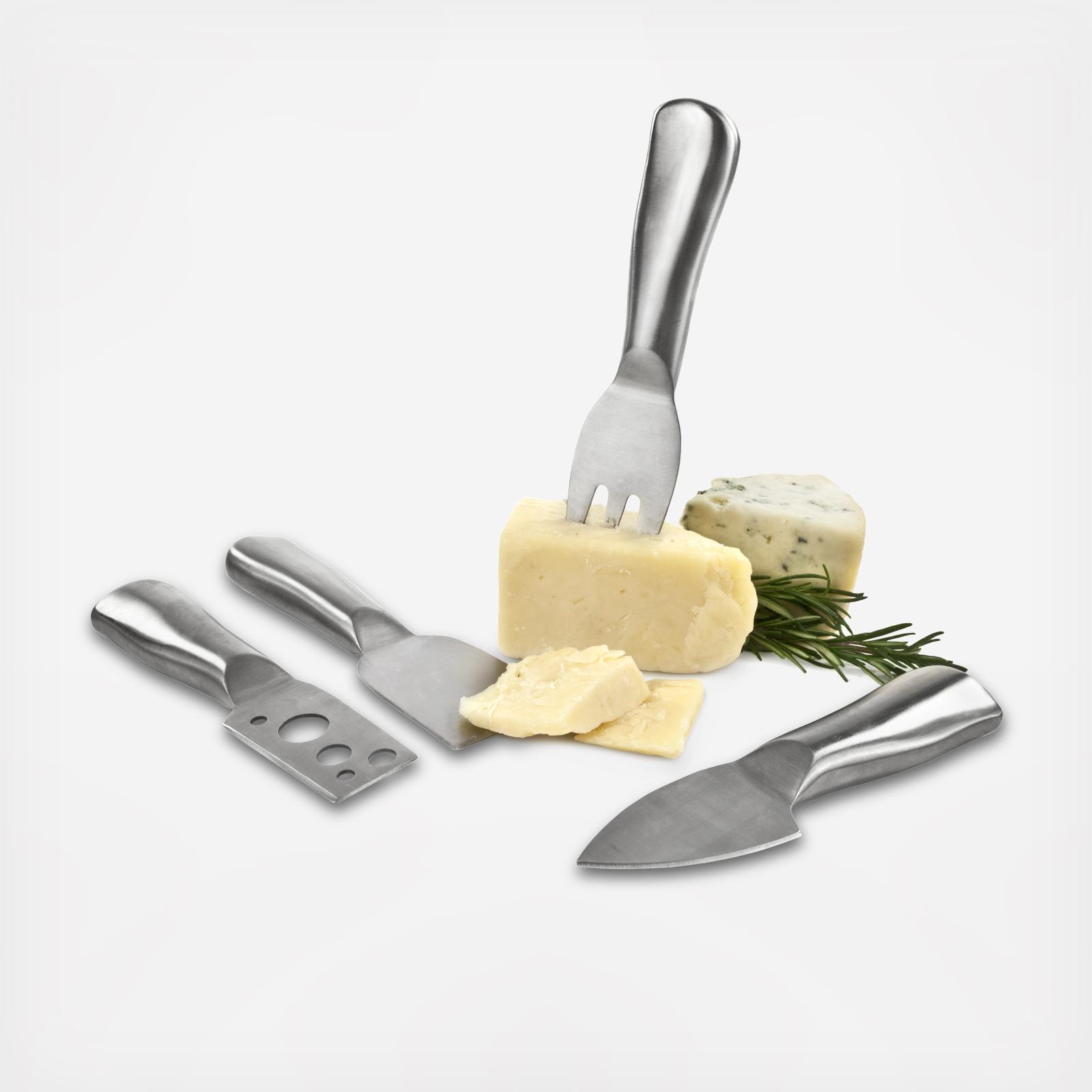 Botero Cheese Knife Set, Set of 4 1 Botero Cheese Knife Set, Set of 4