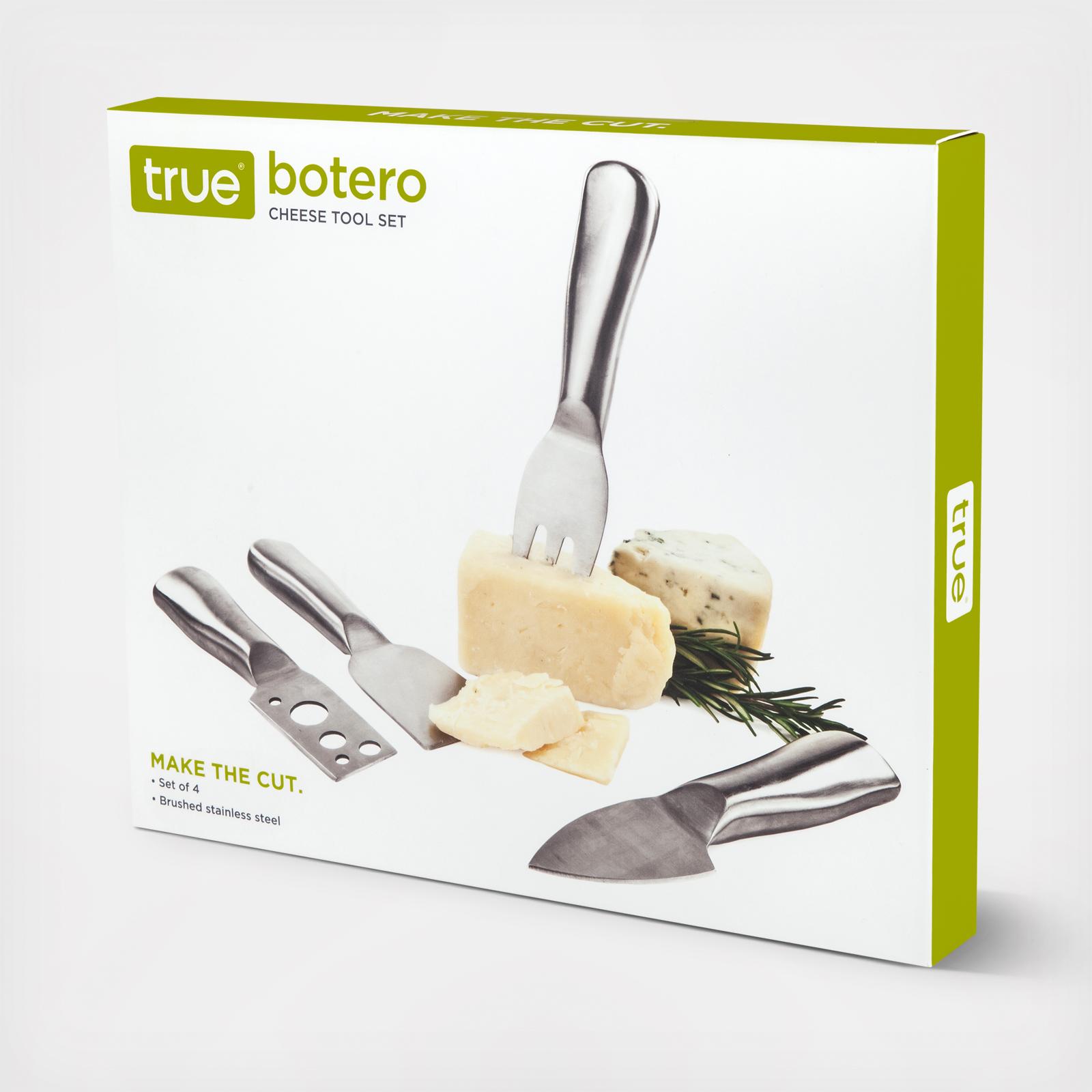 Botero Cheese Knife Set, Set of 4 4 Botero Cheese Knife Set, Set of 4