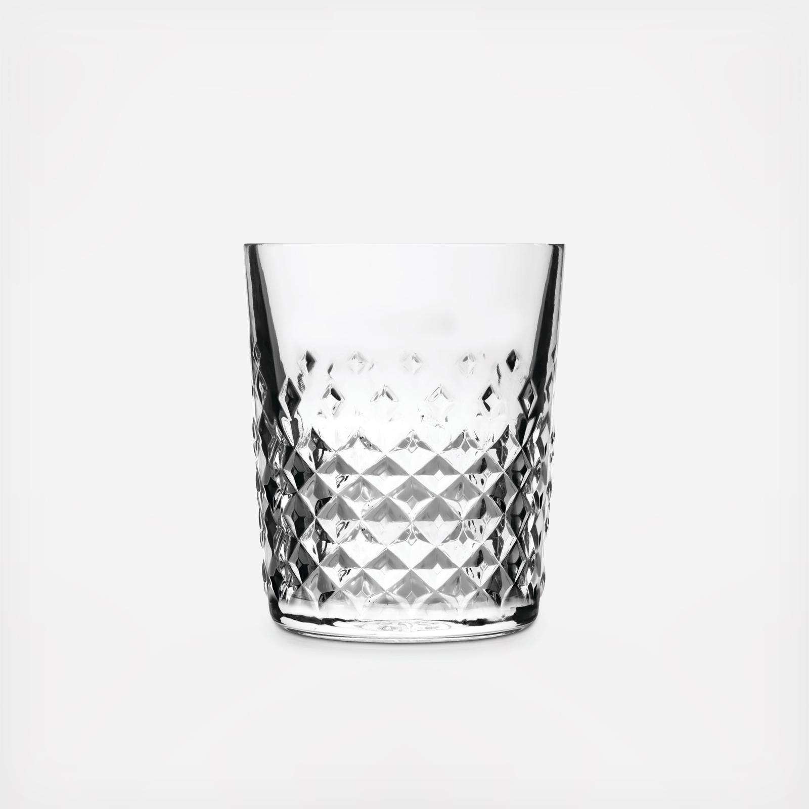 Classic Cocktail Carats Double Old-Fashioned Glass, Set of 4 3 Classic Cocktail Carats Double Old-Fashioned Glass, Set of 4