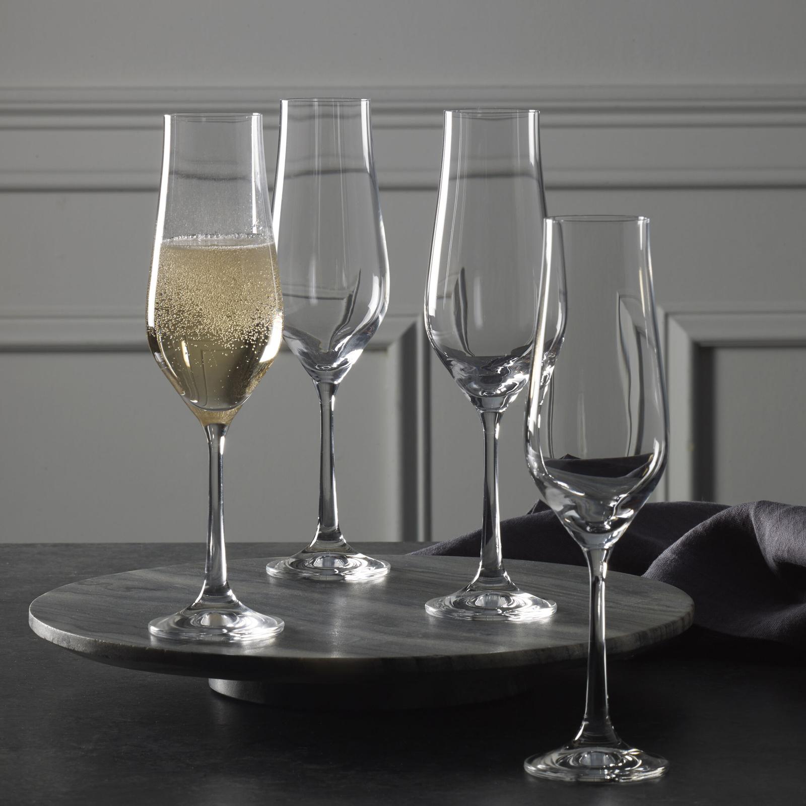 Grace Flute Champagne Glass, Set of 4 9 Grace Flute Champagne Glass, Set of 4