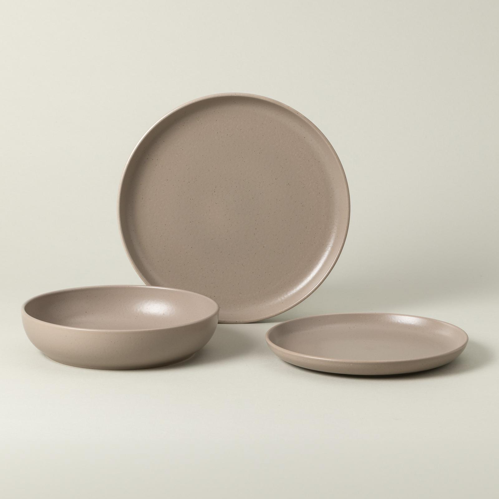 Pacifica 3-Piece Place Setting with Pasta Bowl, Service for 1 2 Pacifica 3-Piece Place Setting with Pasta Bowl, Service for 1