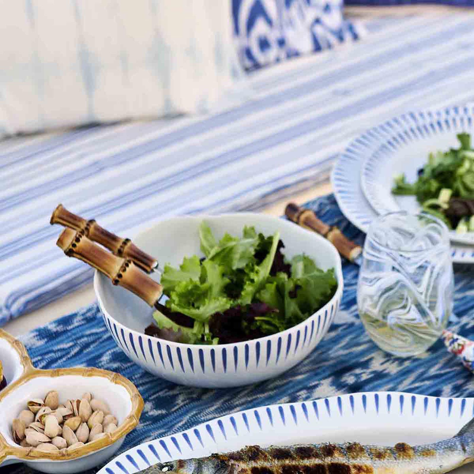 Sitio Stripe 4-Piece Place Setting, Service for 1 3 Sitio Stripe 4-Piece Place Setting, Service for 1