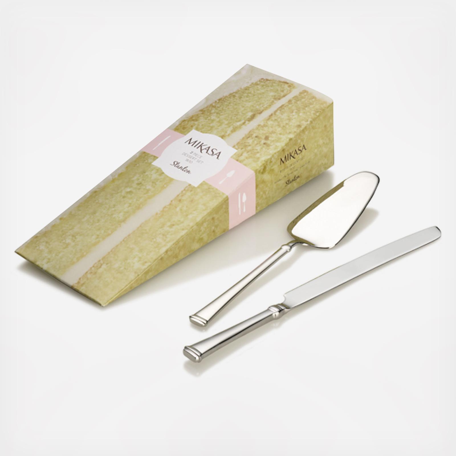 Stanton 2-Piece Cake Knife & Server Set 7 Stanton 2-Piece Cake Knife & Server Set