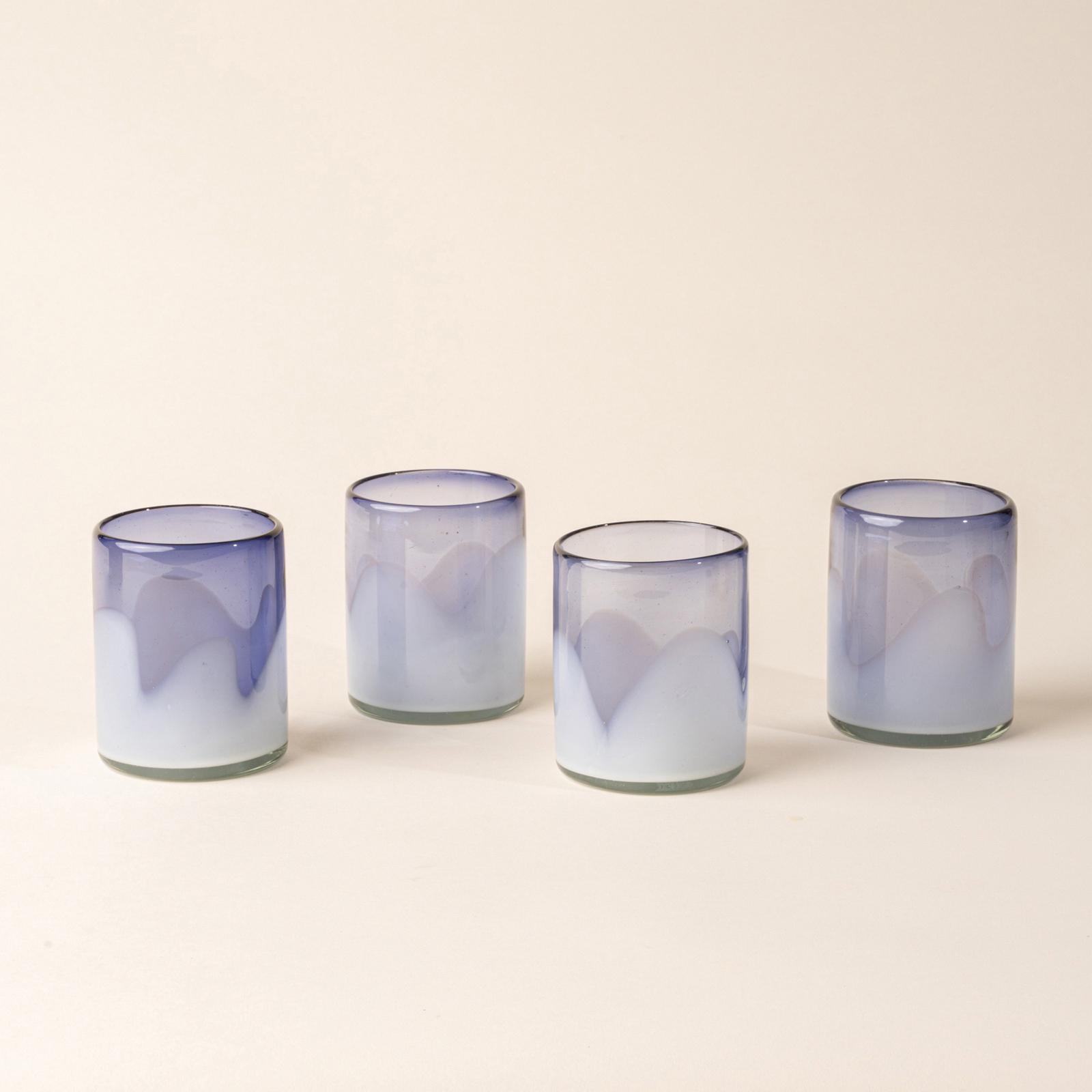 Wave Glassware Tumbler, Set of 4 4 Wave Glassware Tumbler, Set of 4