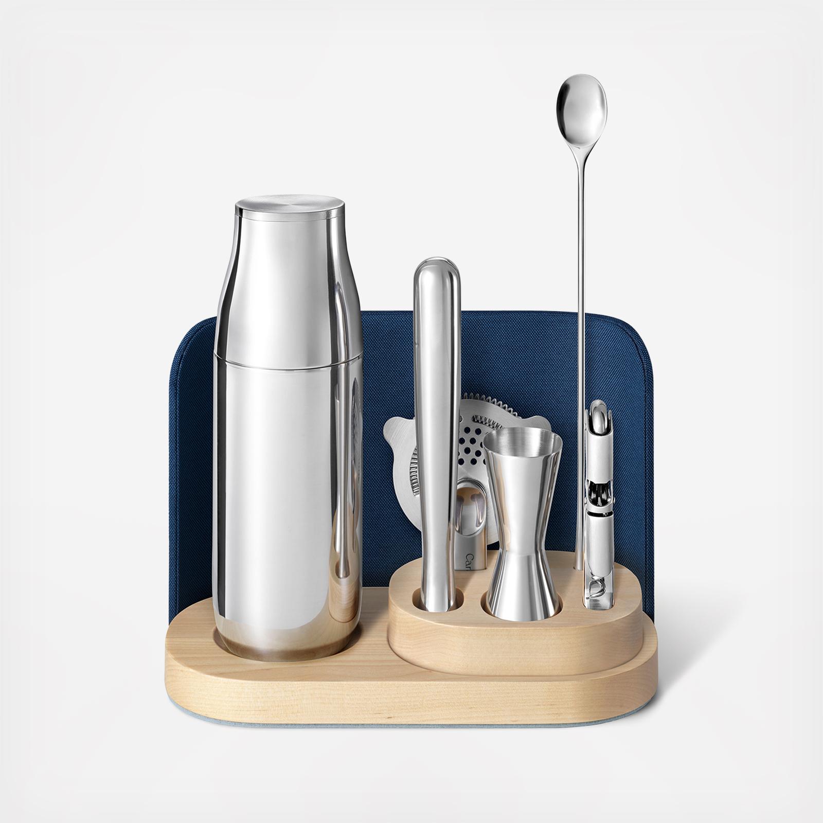 6-Piece Bar Set with Storage Base