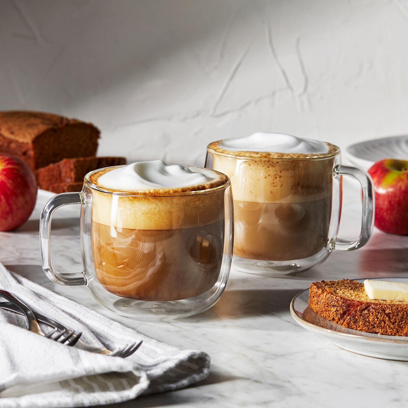 Sorrento Plus Double Wall Cappuccino Coffee Mug, Set of 2 10 Sorrento Plus Double Wall Cappuccino Coffee Mug, Set of 2