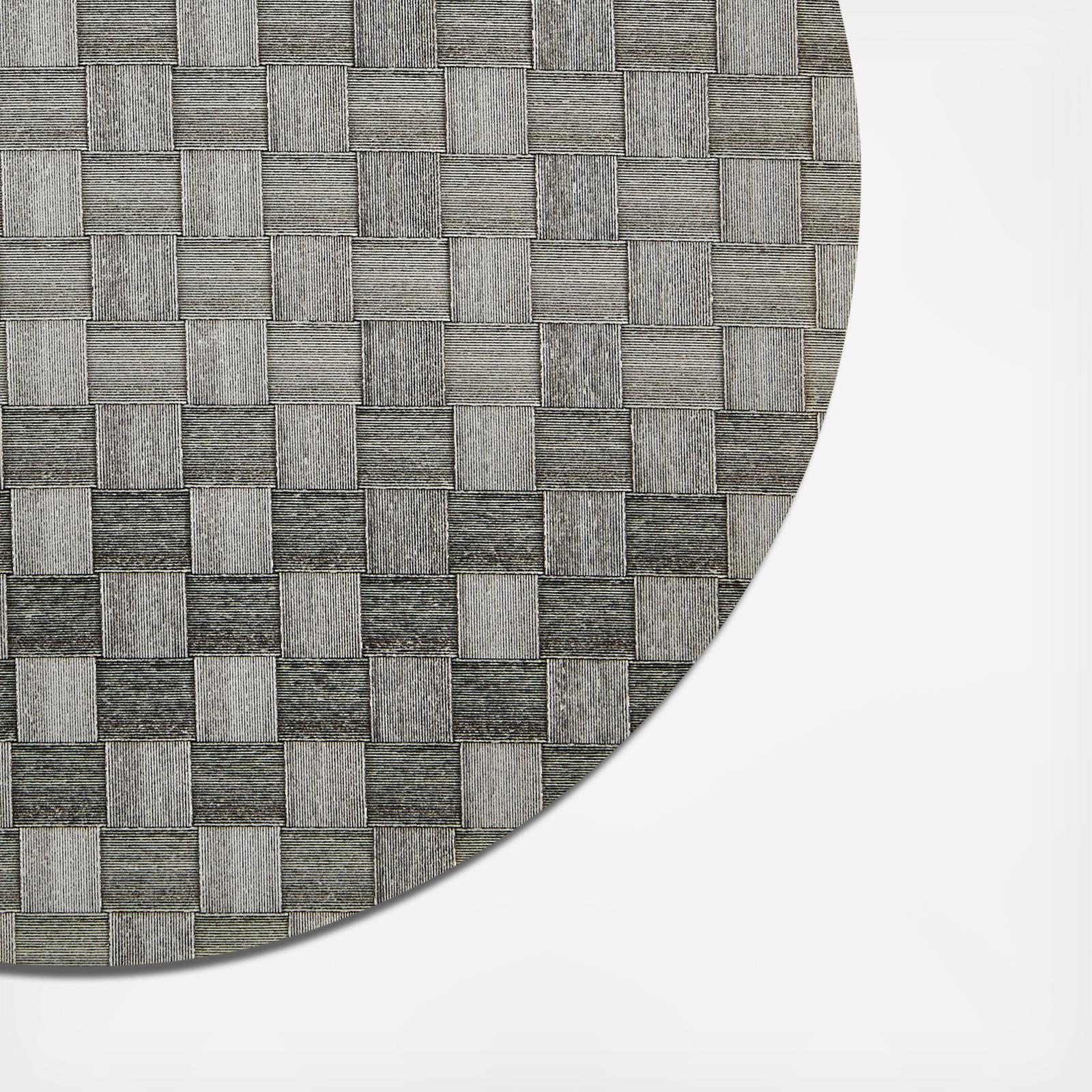 Basketweave Round Woven Placemat, Set of 4 7 Basketweave Round Woven Placemat, Set of 4