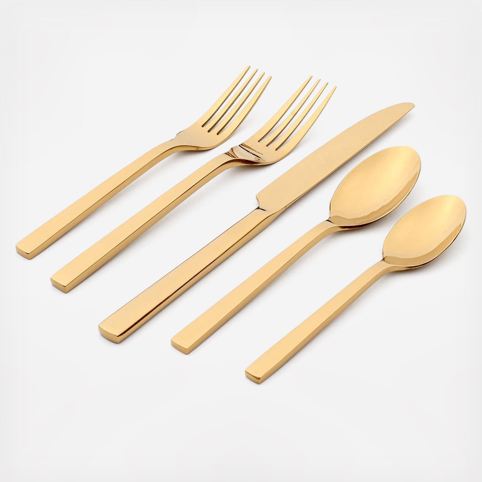 Chef's Table 20-Piece Flatware Set, Service for 4 2 Chef's Table 20-Piece Flatware Set, Service for 4