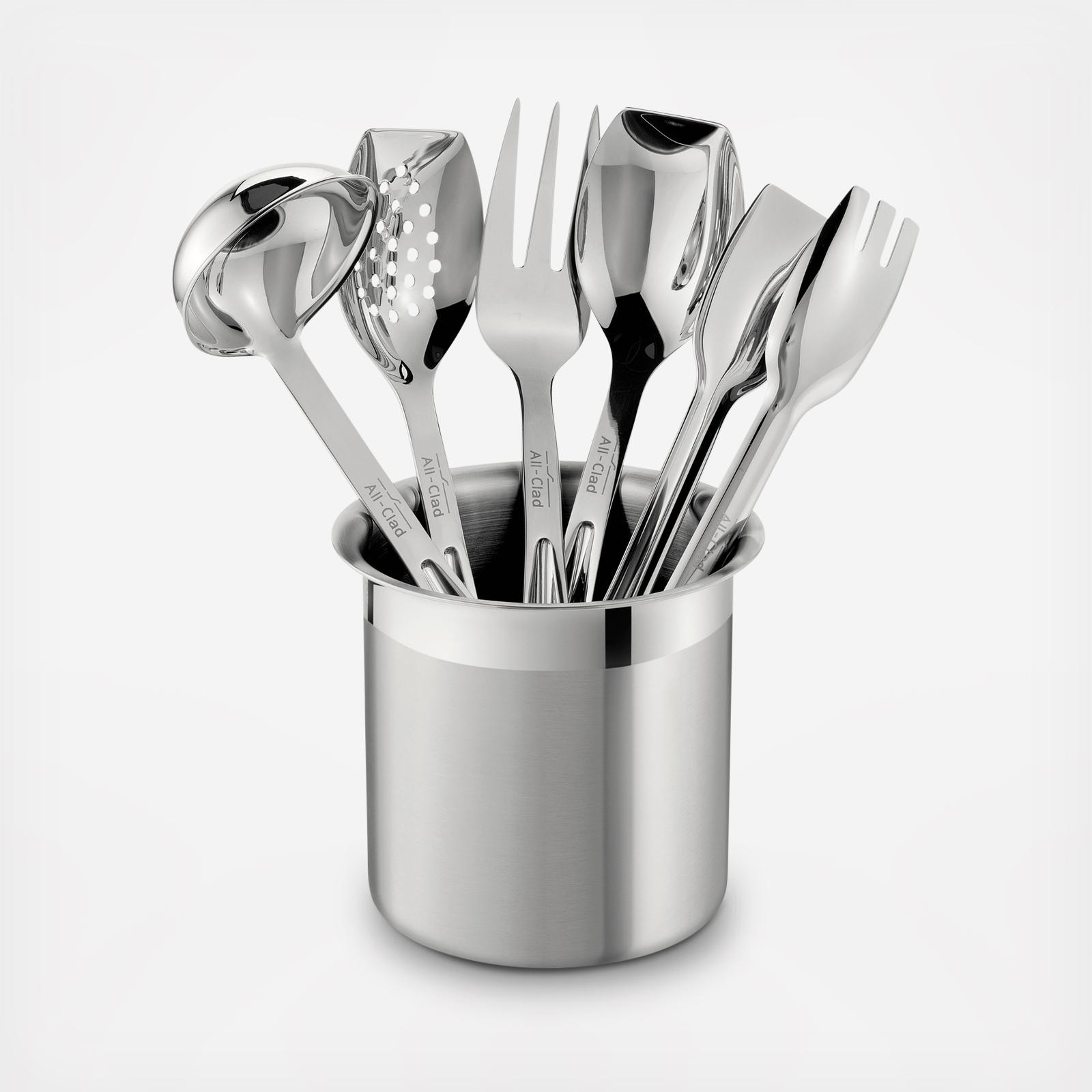 6-Piece Stainless Steel Utensil Set 13 6-Piece Stainless Steel Utensil Set