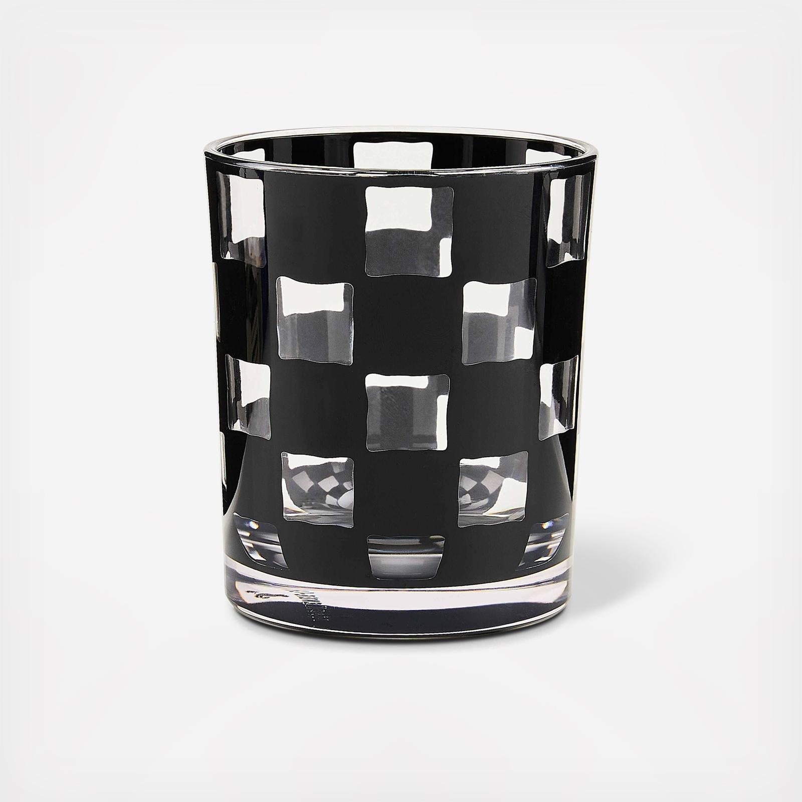 Check Acrylic Tumbler, Set of 4 3 Check Acrylic Tumbler, Set of 4