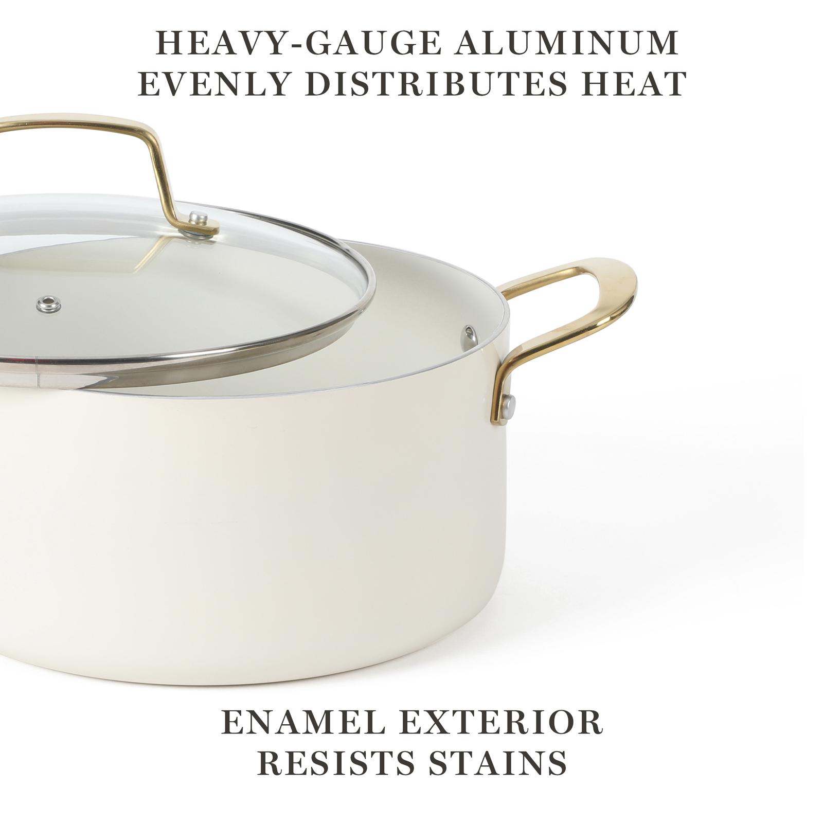 Lockton Premium Nonstick Ceramic 10-Piece Cookware Set 2 Lockton Premium Nonstick Ceramic 10-Piece Cookware Set