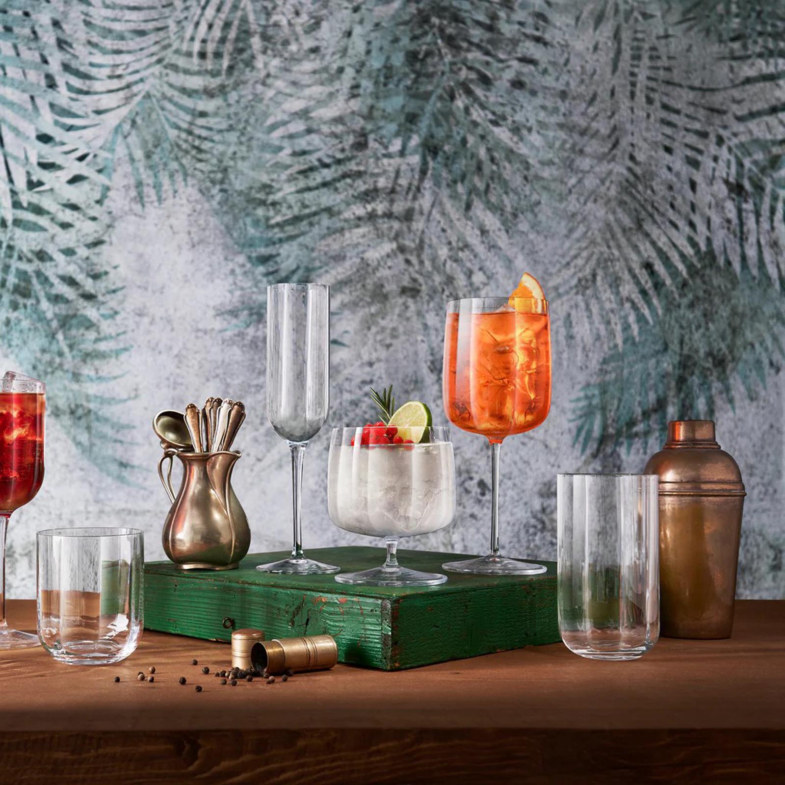 Jazz Spritz Cocktail Glass, Set of 4 5 Jazz Spritz Cocktail Glass, Set of 4