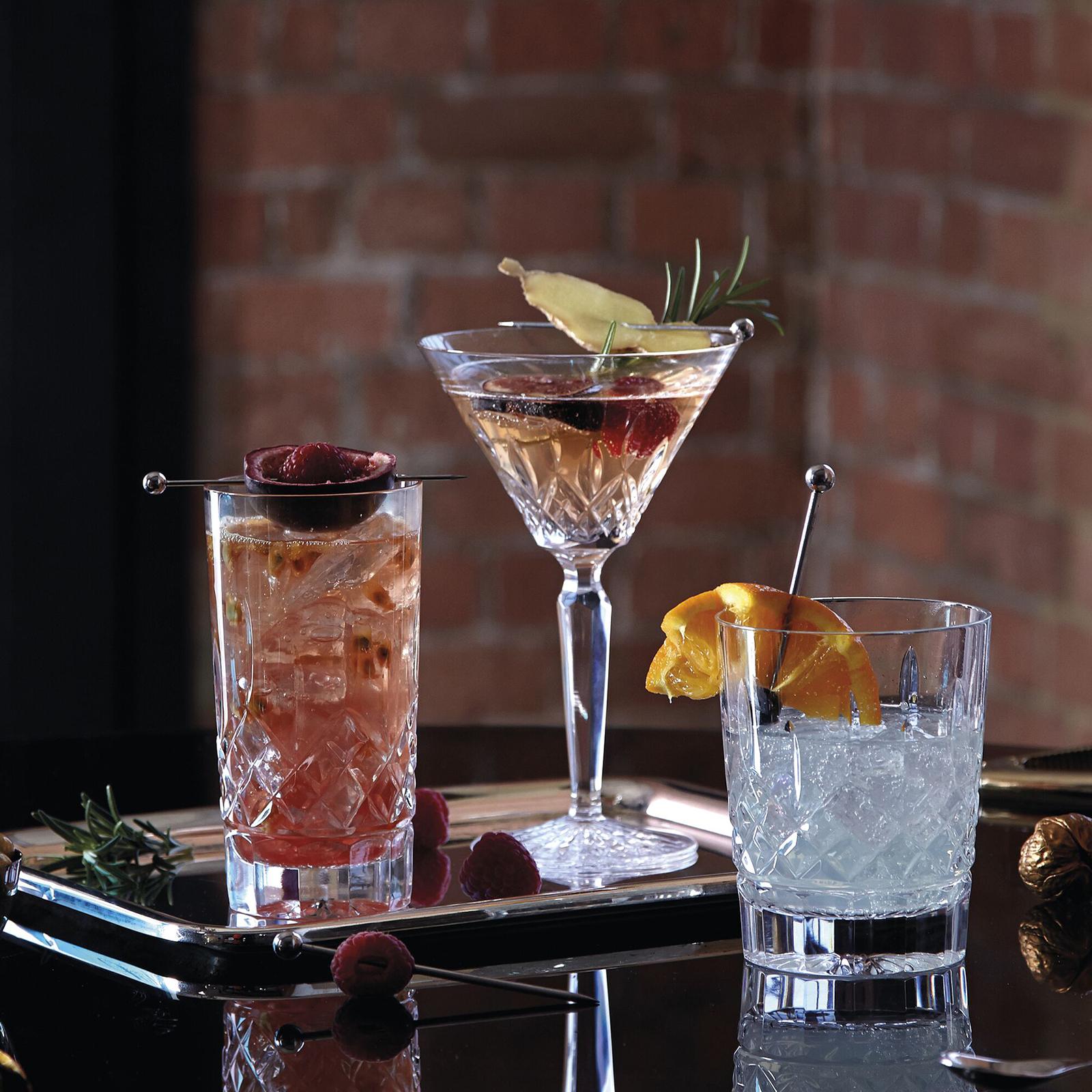 Lismore Double Old Fashioned Glass, Set of 2 with Gift Box 3 Lismore Double Old Fashioned Glass, Set of 2 with Gift Box