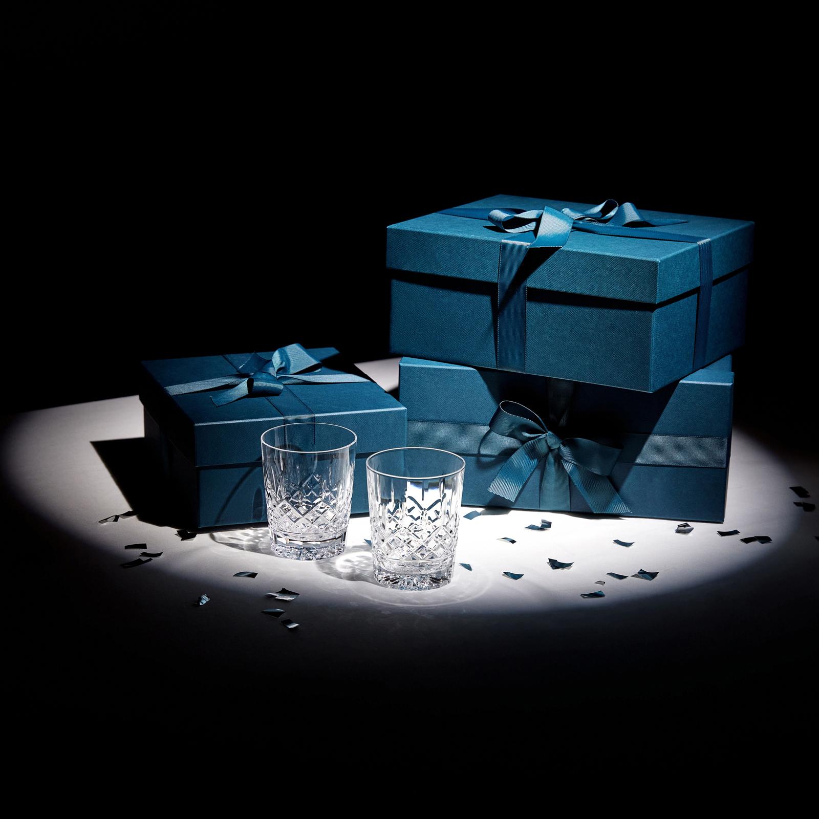 Lismore Double Old Fashioned Glass, Set of 2 with Gift Box 8 Lismore Double Old Fashioned Glass, Set of 2 with Gift Box