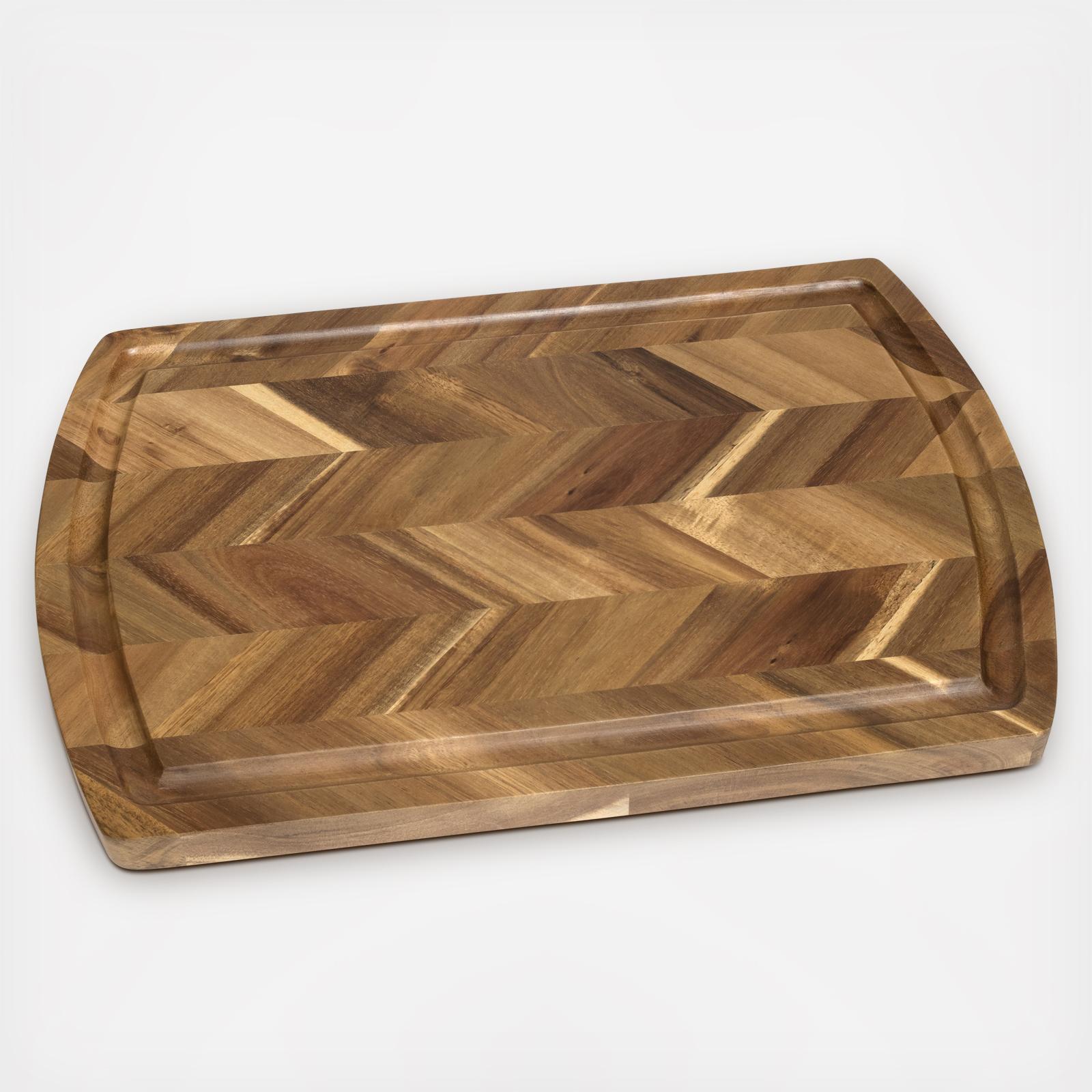 Acacia Rectangular Herringbone Chopping Board