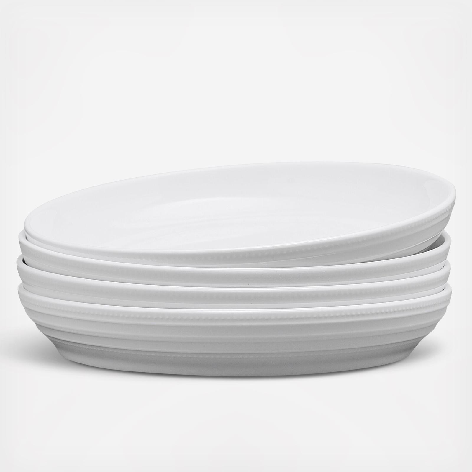 Kamryna 4-Piece Vegan Bone China Pasta Bowl Set