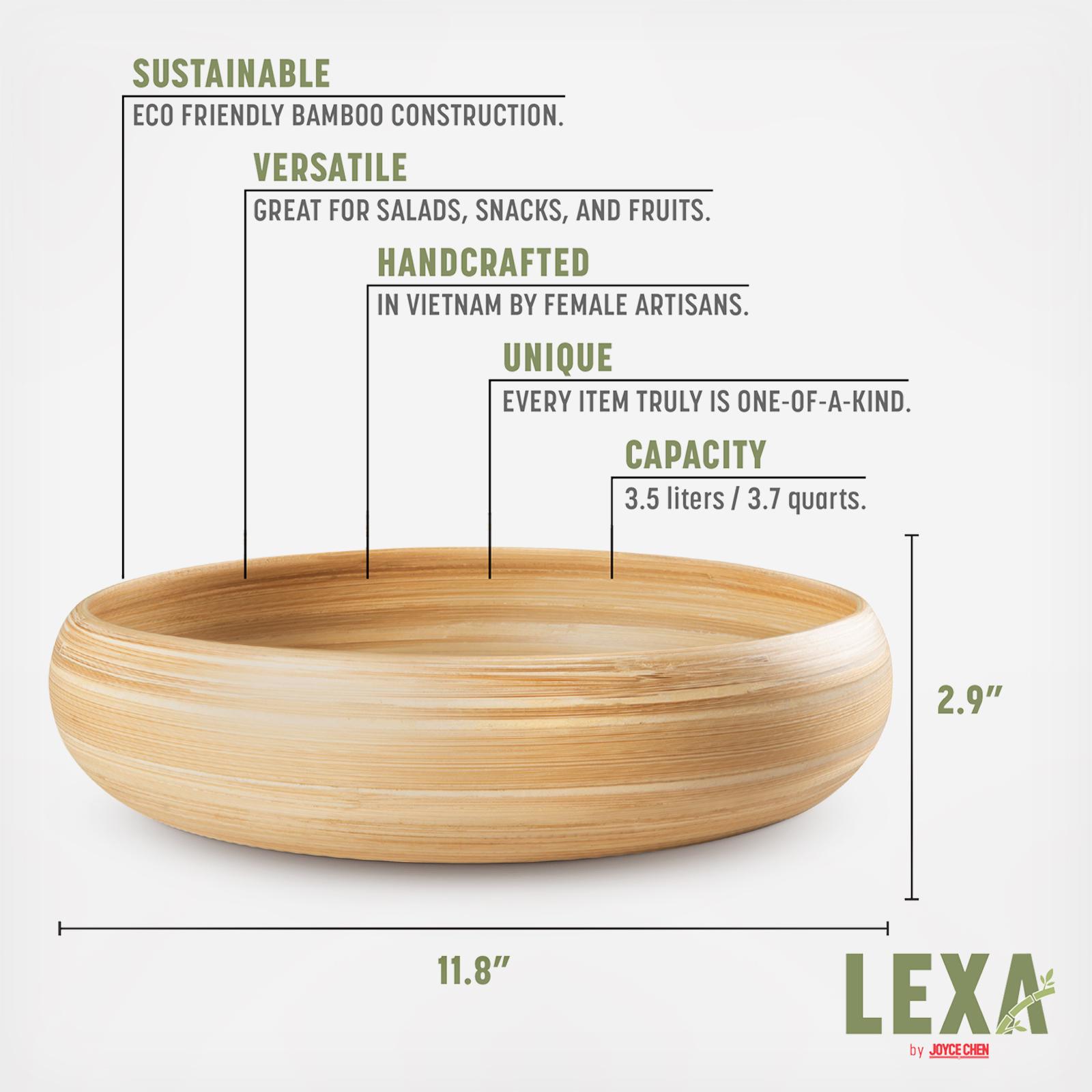 Lexa Bamboo Fruit Bowl 5 Lexa Bamboo Fruit Bowl