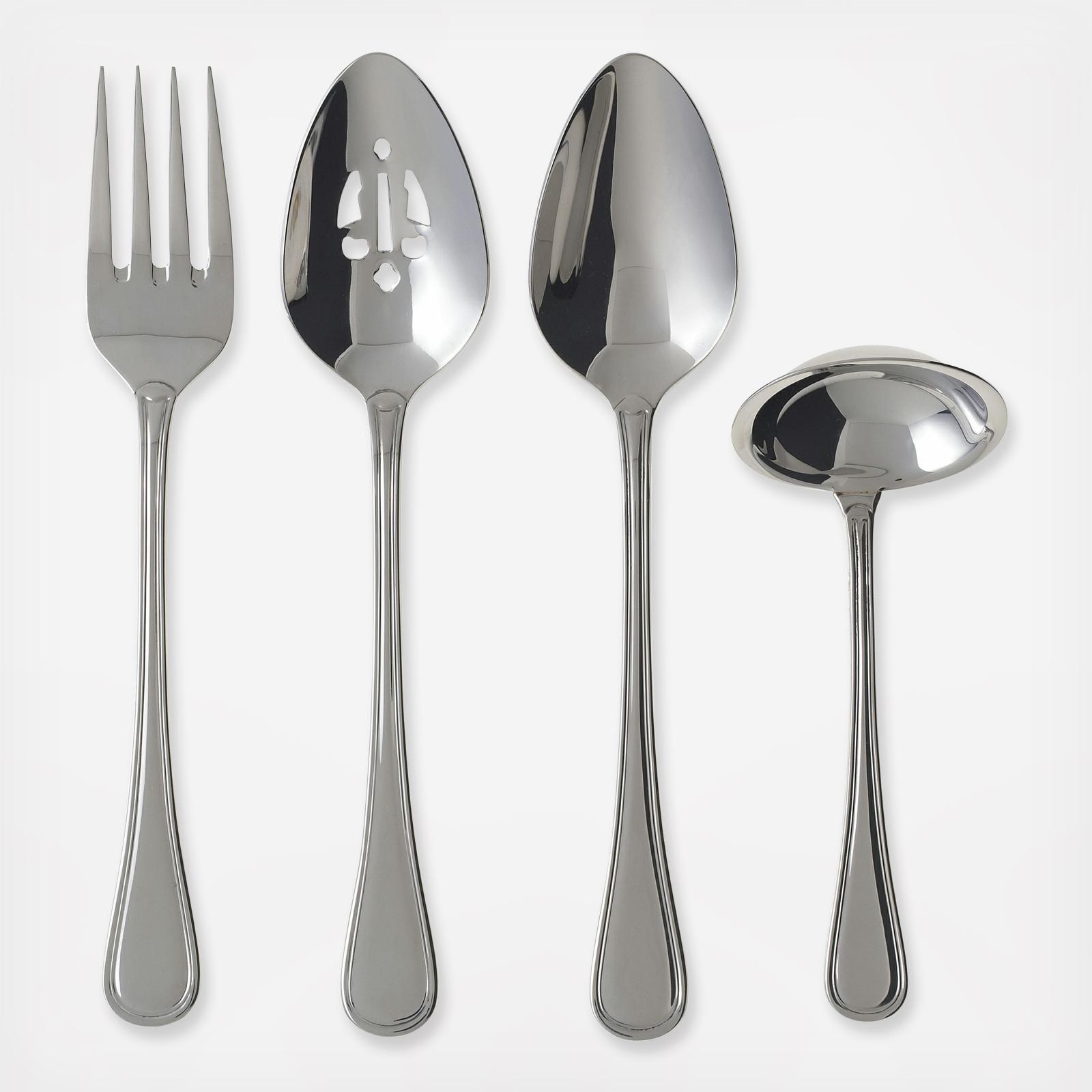 Merlemont 4-Piece Flatware Serving Set 1 Merlemont 4-Piece Flatware Serving Set
