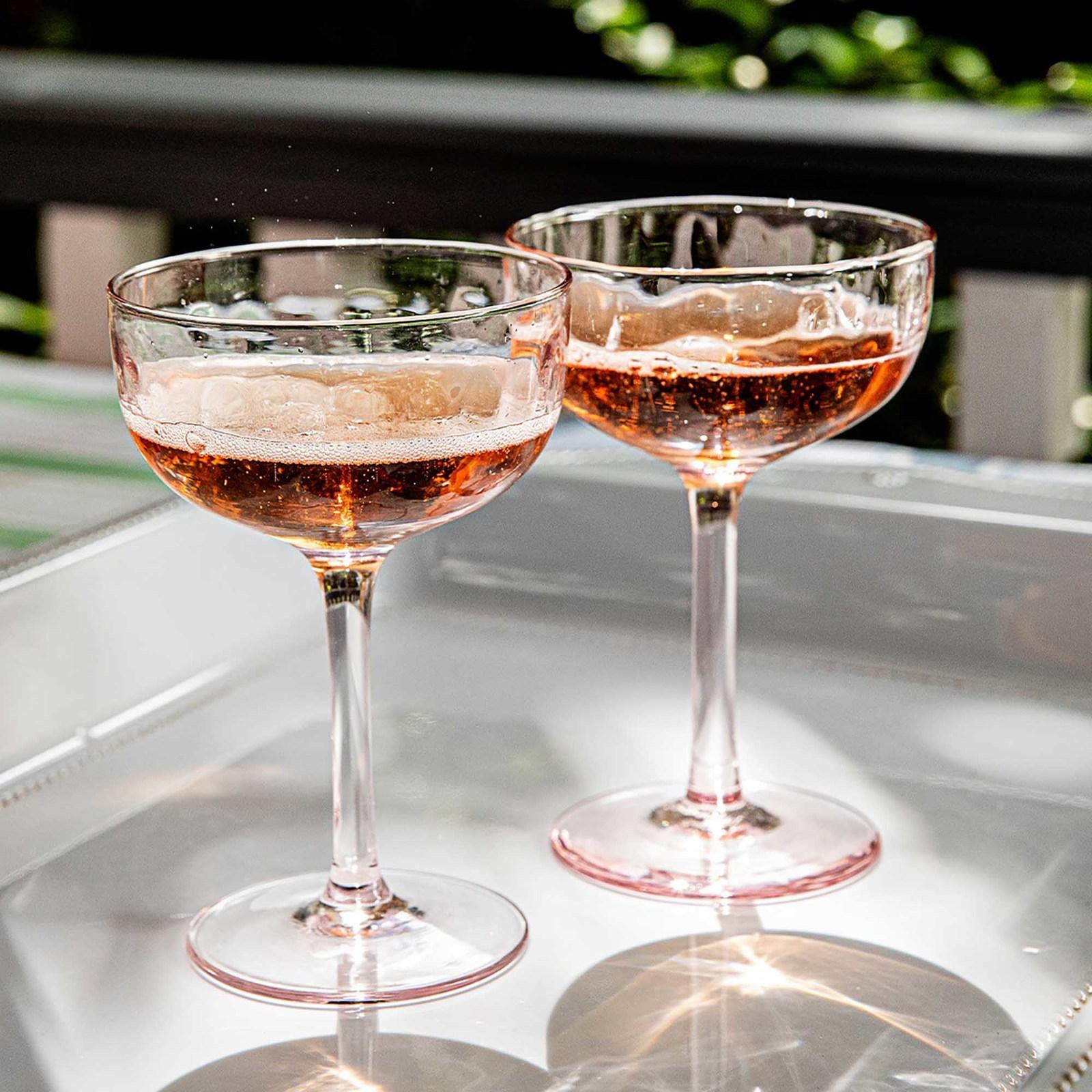 Puro Cocktail Coupe Glass, Set of 2 16 Puro Cocktail Coupe Glass, Set of 2