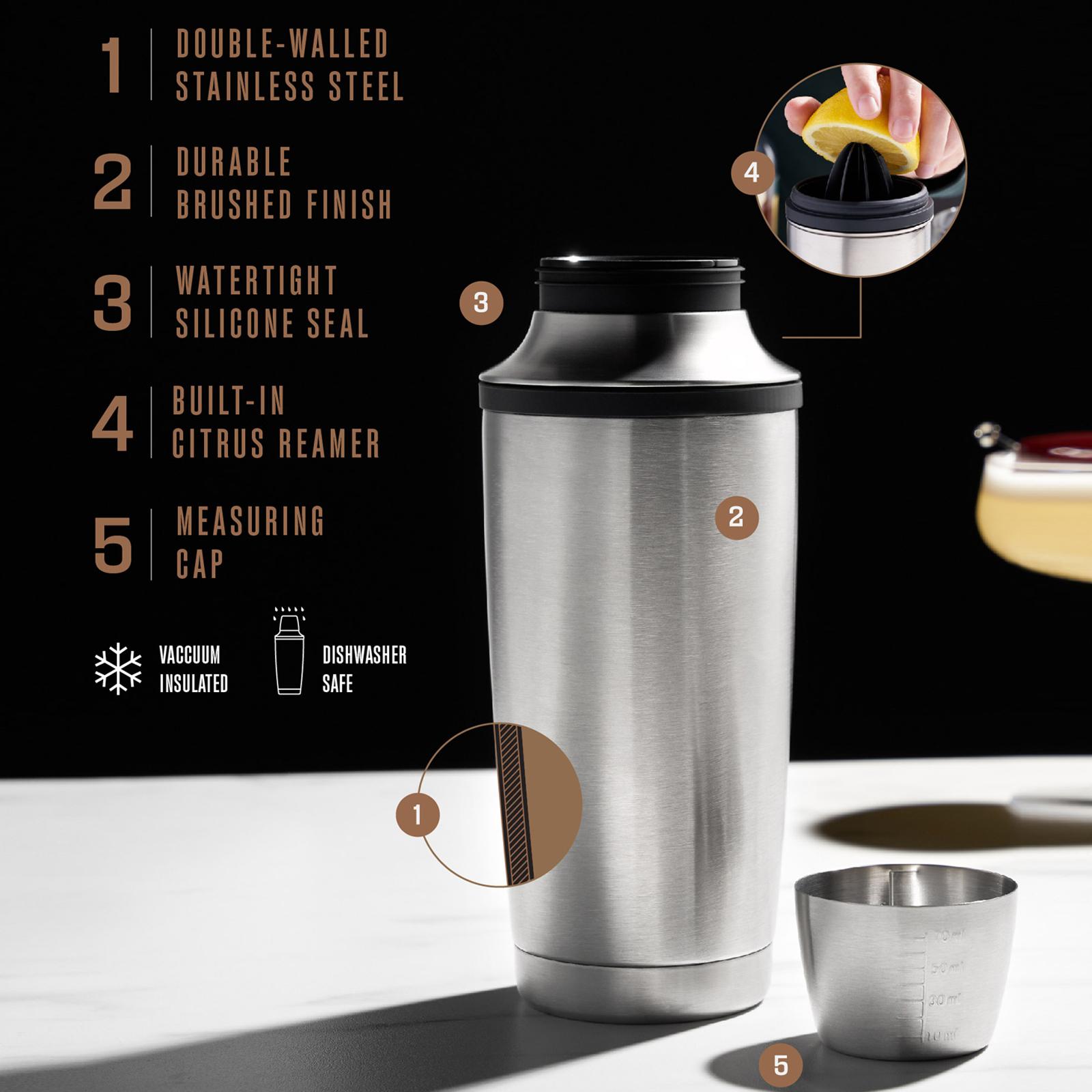 Alchemi Vacuum Insulated Cocktail Shaker 6 Alchemi Vacuum Insulated Cocktail Shaker