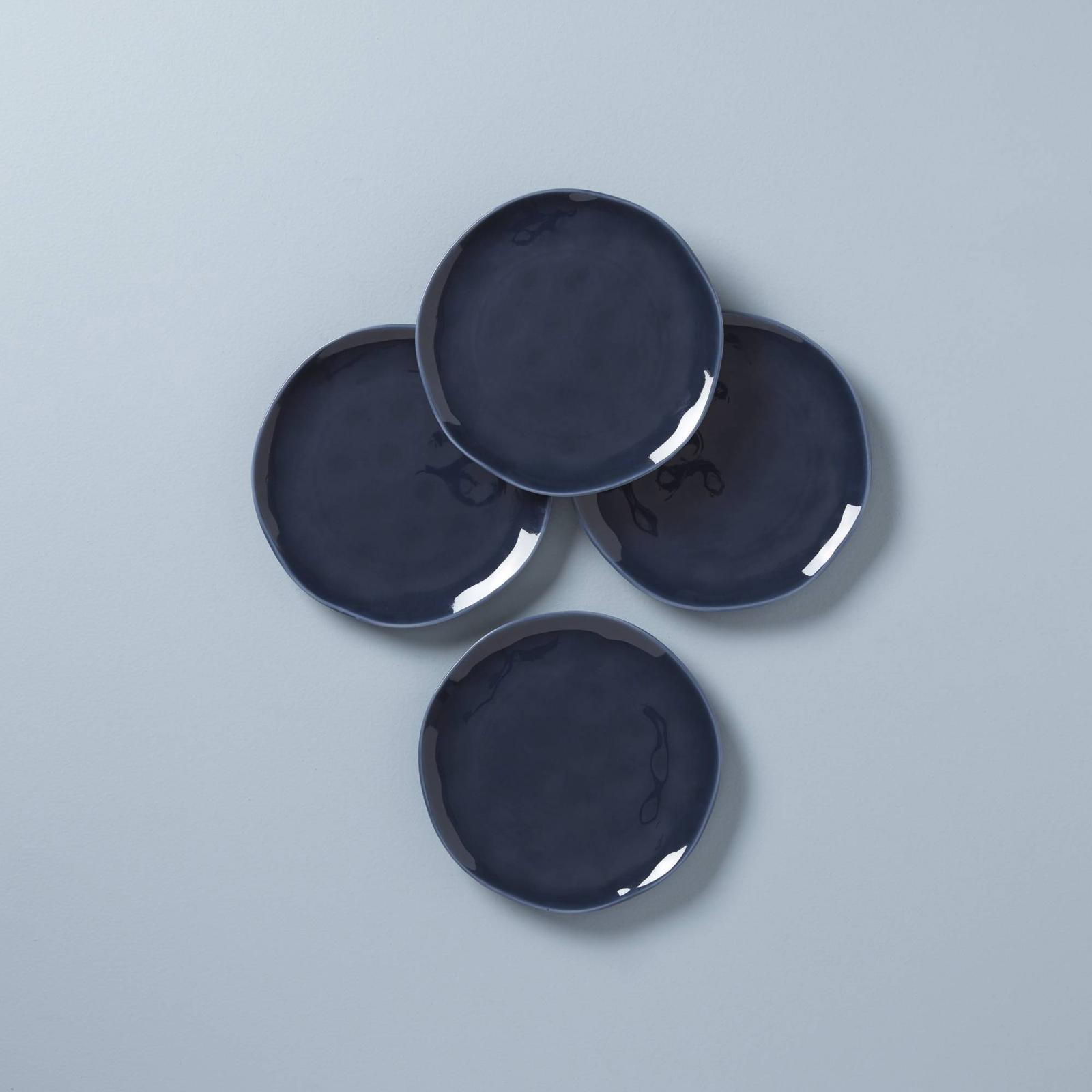 Bay Colors Appetizer Plate, Set of 4 1 Bay Colors Appetizer Plate, Set of 4
