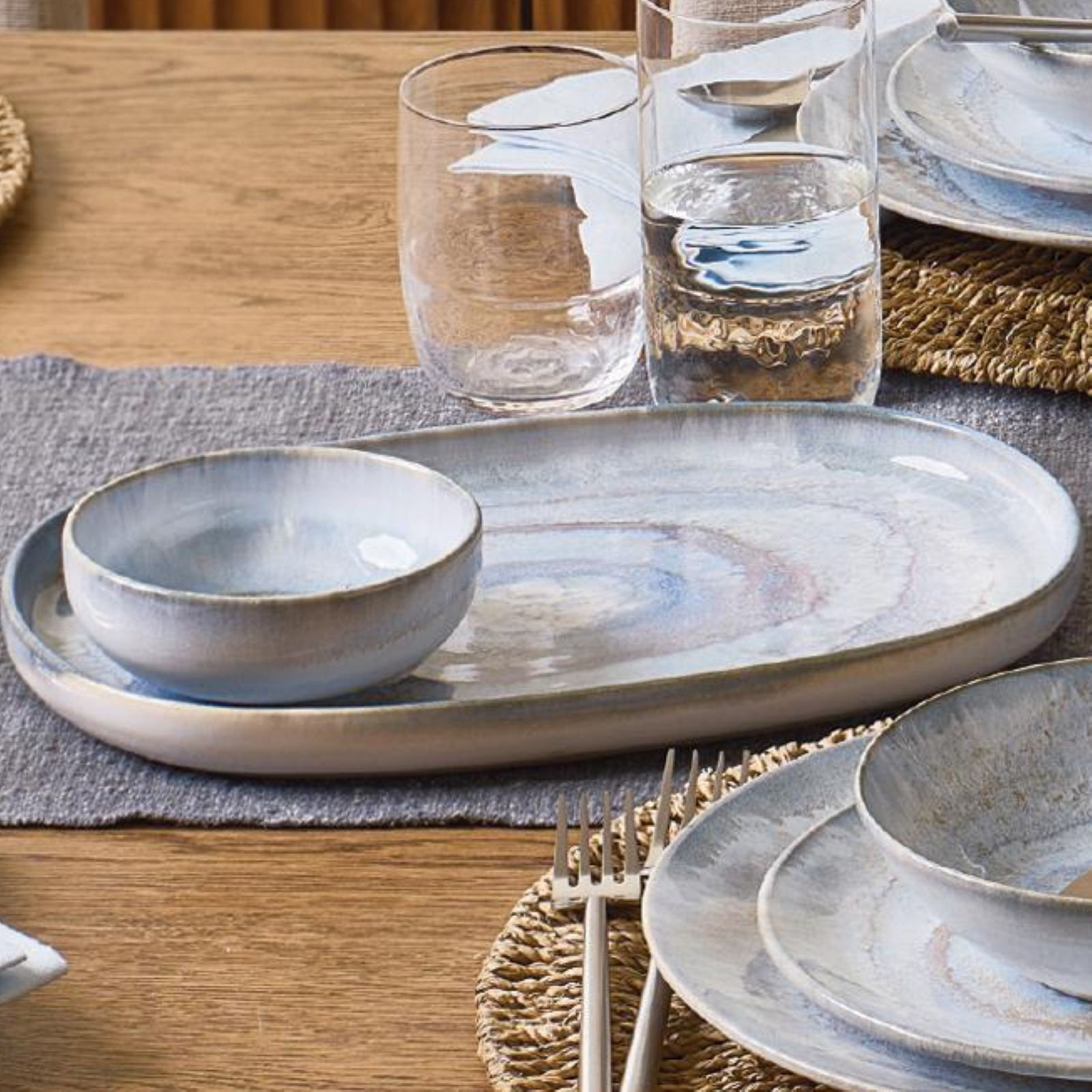 Costa Azul Oval Serving Platter 8 Costa Azul Oval Serving Platter