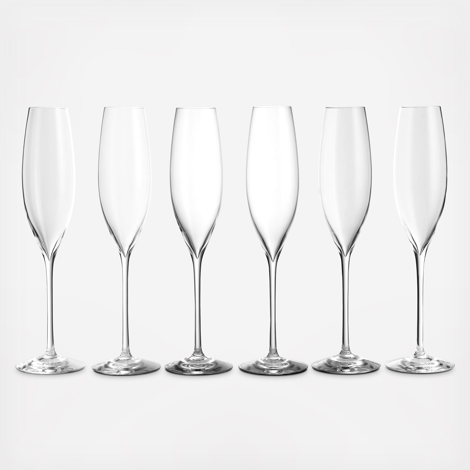 Elegance Champagne Flute, Set of 6 14 Elegance Champagne Flute, Set of 6