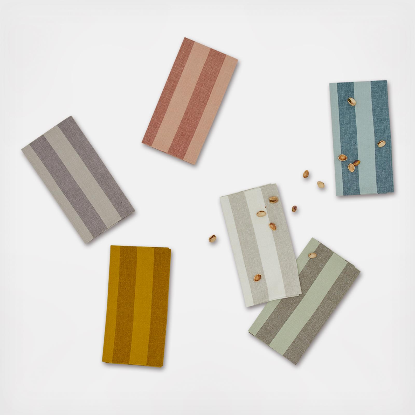 Essential Striped Dinner Napkin, Set of 4 2 Essential Striped Dinner Napkin, Set of 4