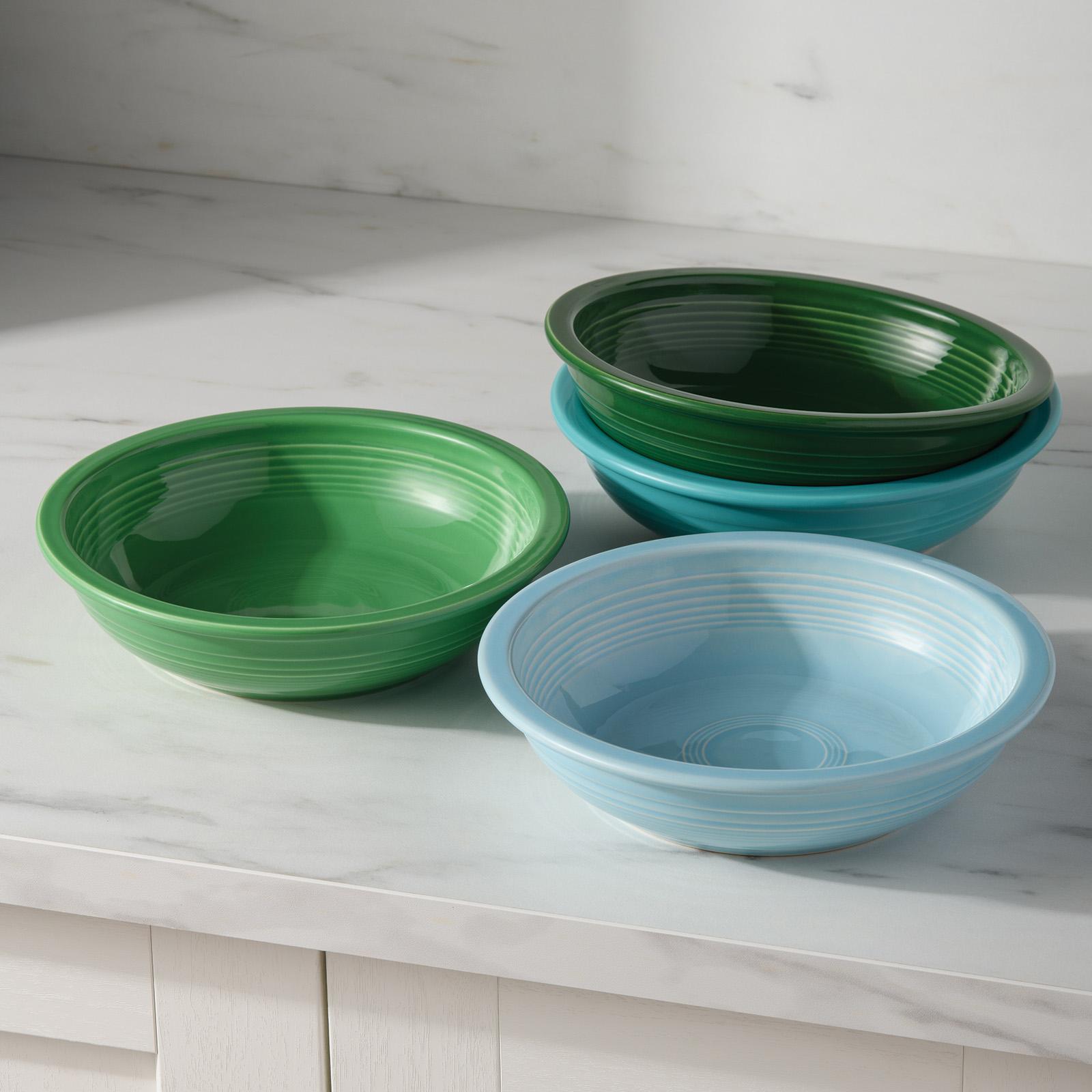 Classic Rim Assorted Pasta Bowl, Set of 4 17 Classic Rim Assorted Pasta Bowl, Set of 4