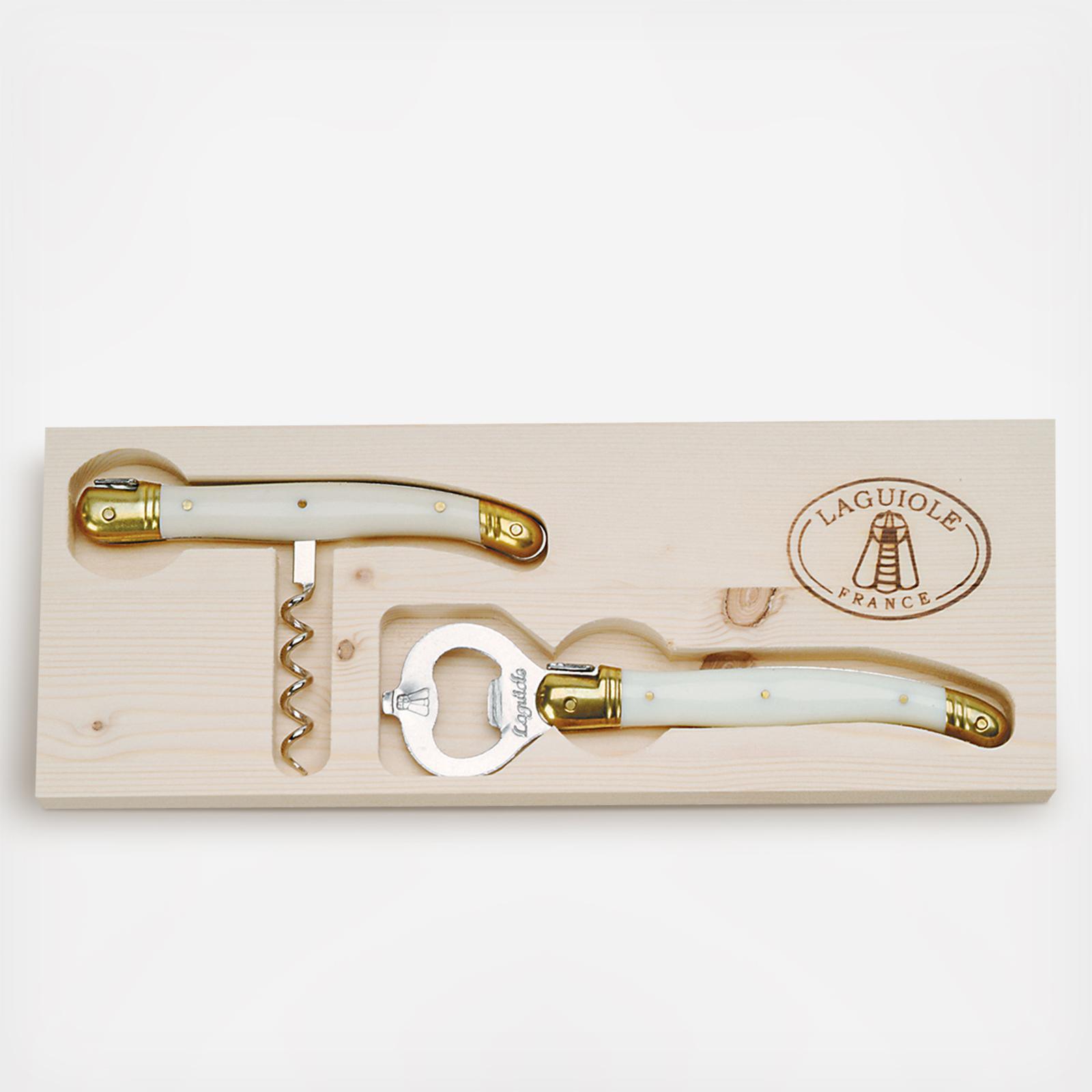 Laguiole Corkscrew & Bottle Opener Set
