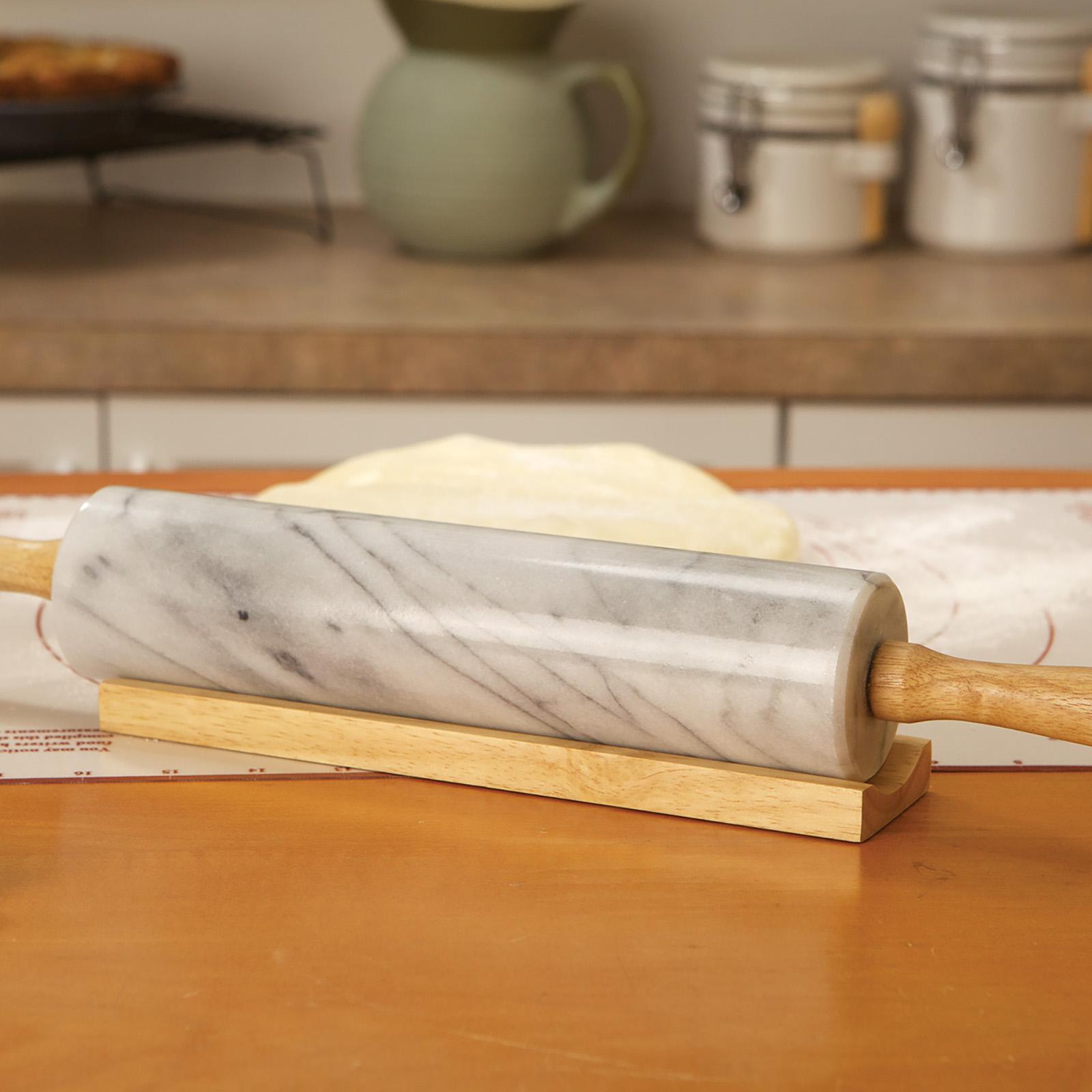 Marble Rolling Pin & Base 4 Marble Rolling Pin & Base