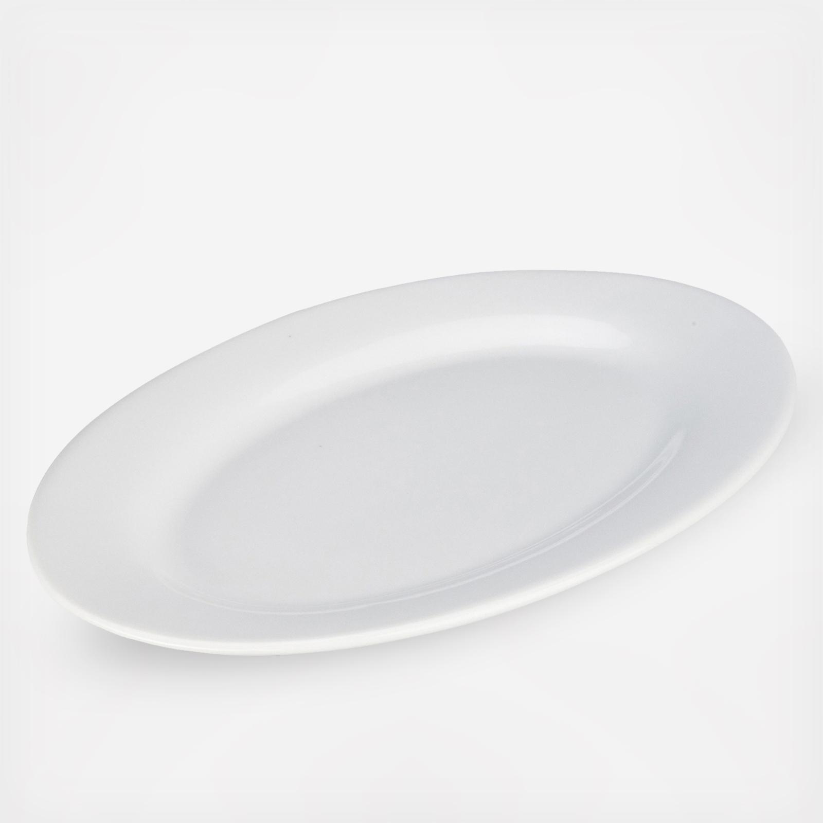 Porcelain Oval Serving Platter 2 Porcelain Oval Serving Platter