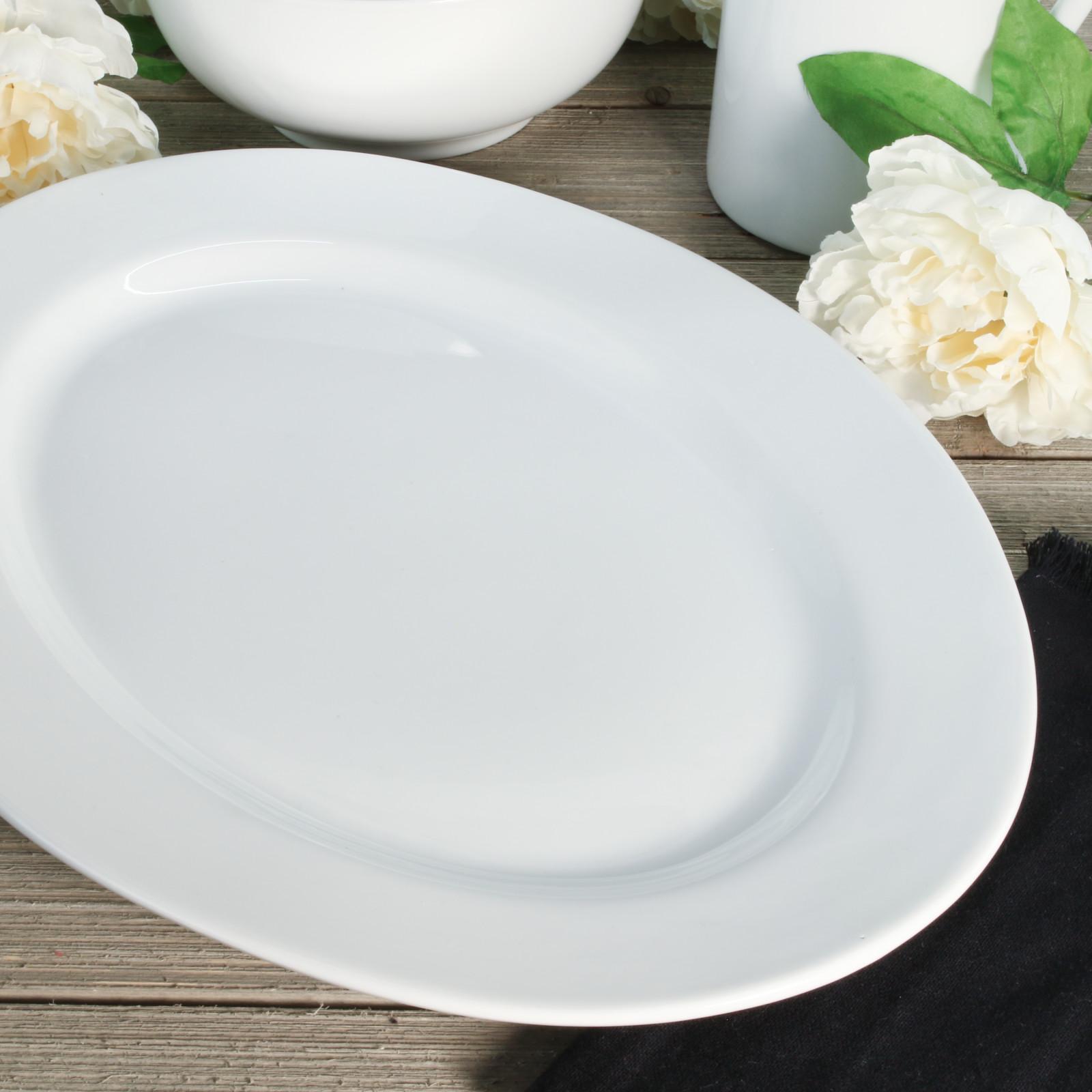 Porcelain Oval Serving Platter 5 Porcelain Oval Serving Platter