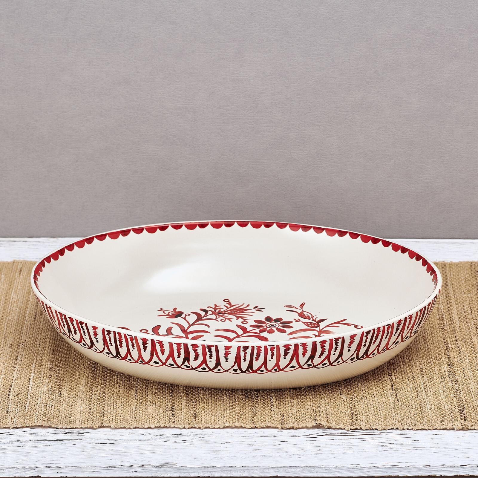 Sicily Oval Serving Bowl 3 Sicily Oval Serving Bowl