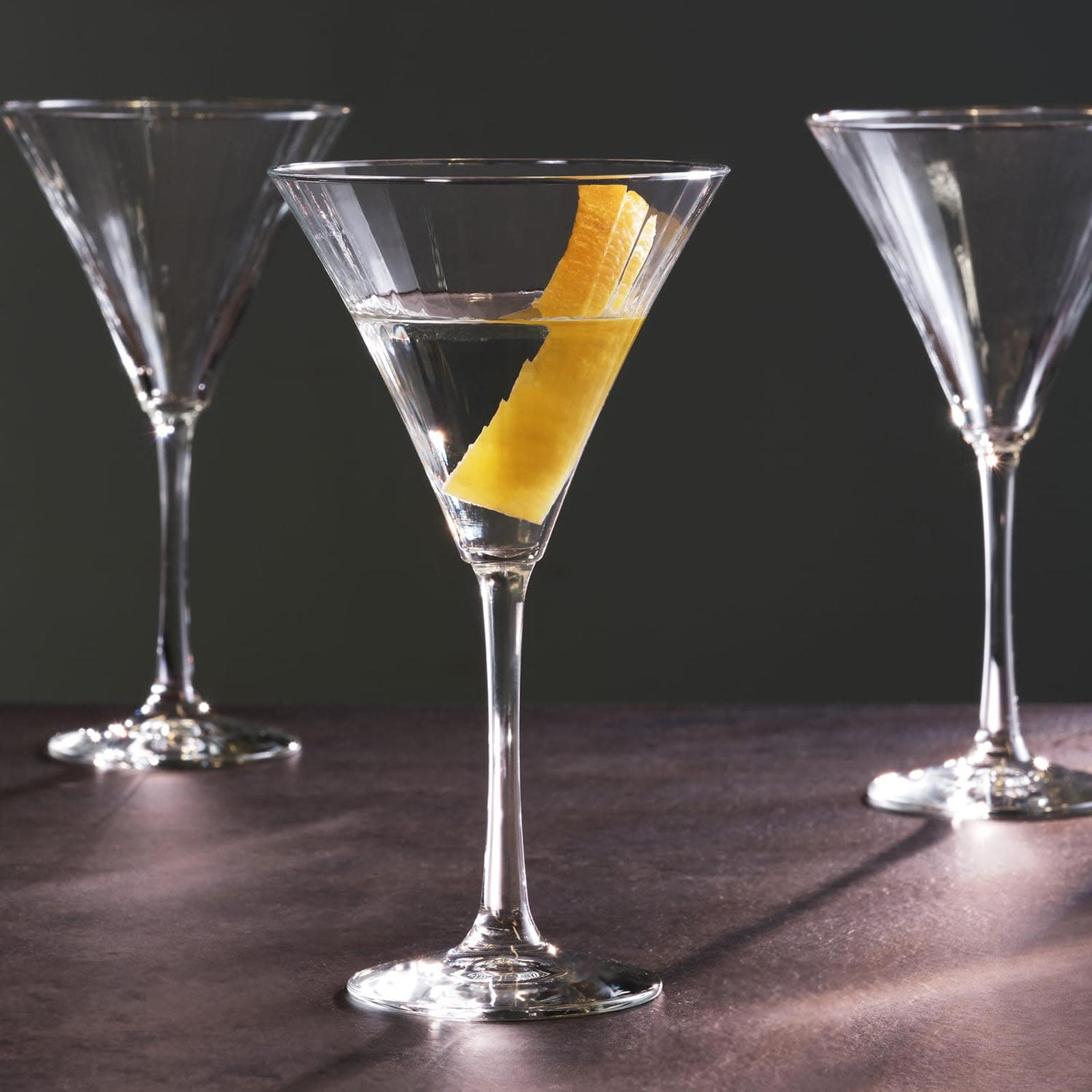 Sutherland Paneled Martini Glass, Set of 4 1 Sutherland Paneled Martini Glass, Set of 4