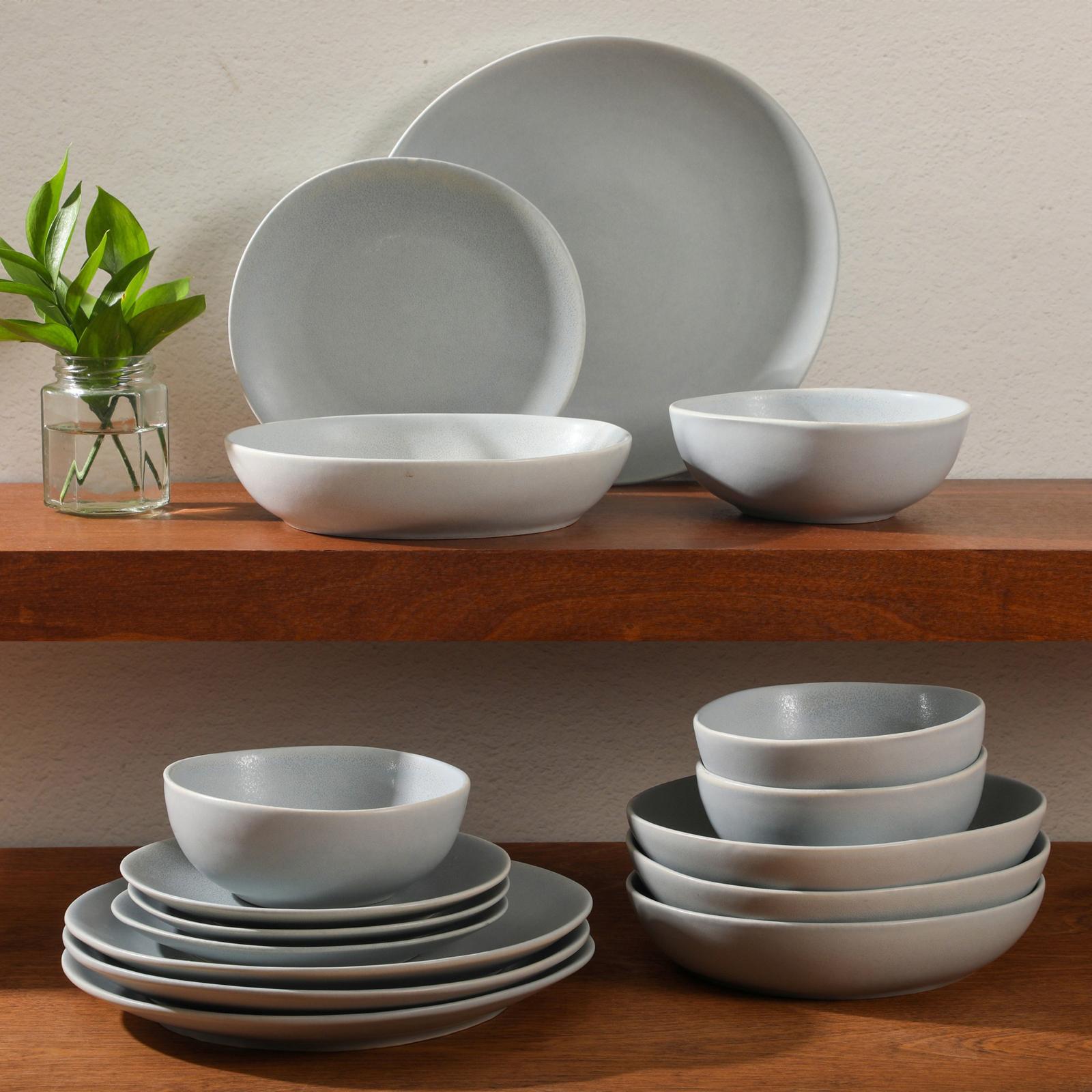 Zion Mist 16-Piece Dinnerware Set, Service for 4 12 Zion Mist 16-Piece Dinnerware Set, Service for 4