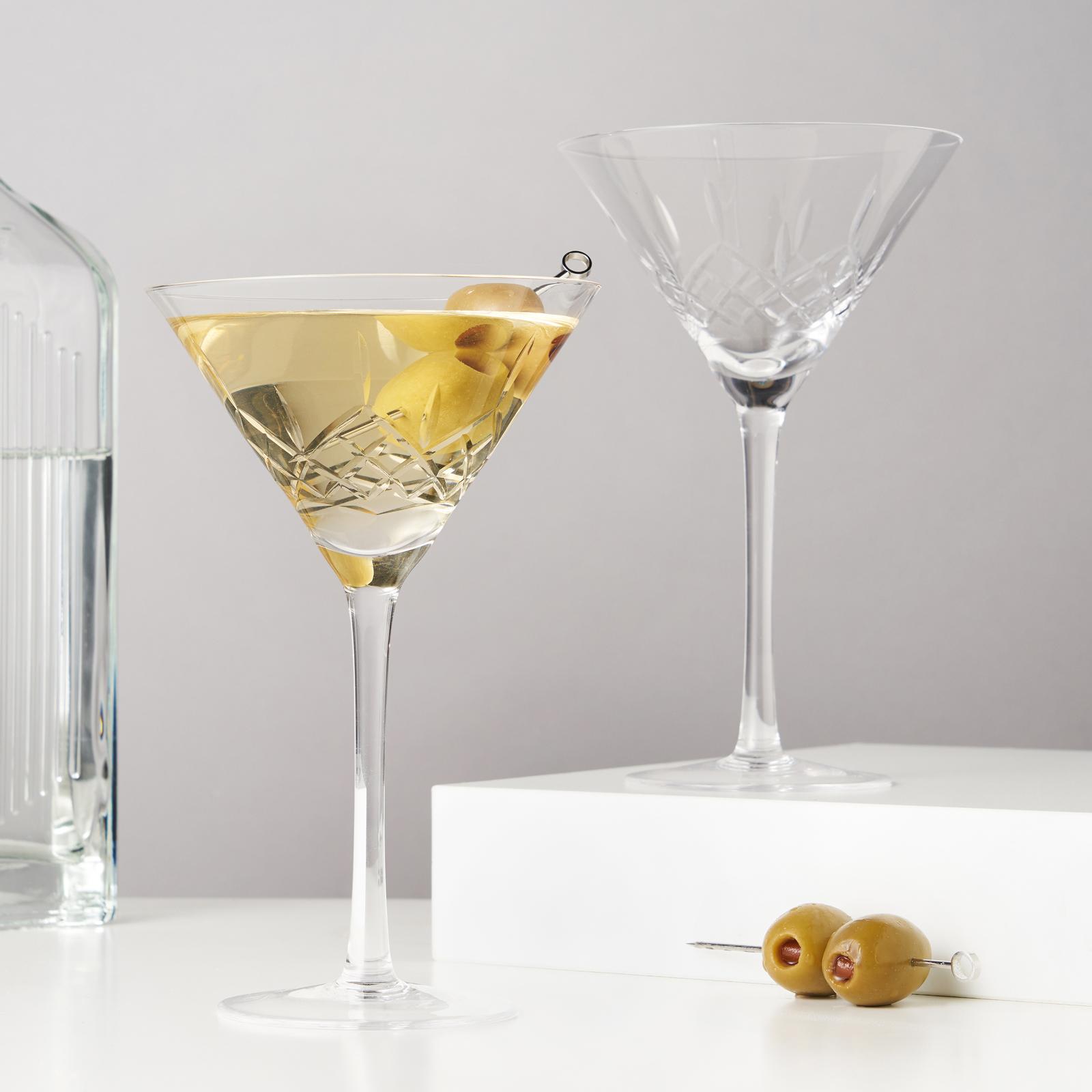 Admiral Martini Glass Set, of 2 7 Admiral Martini Glass Set, of 2