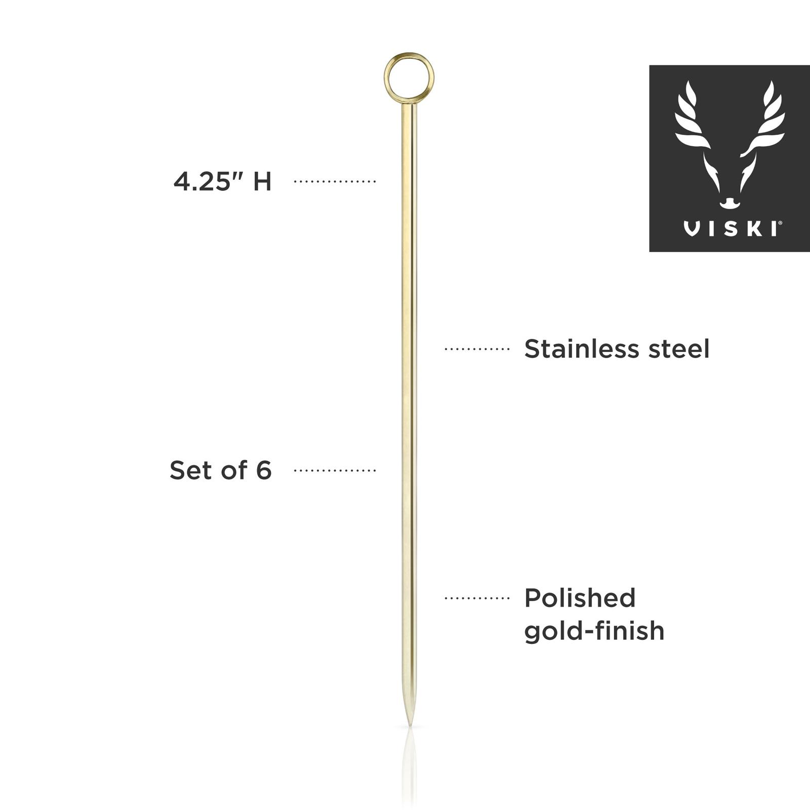Belmont Cocktail Pick, Set of 6 5 Belmont Cocktail Pick, Set of 6