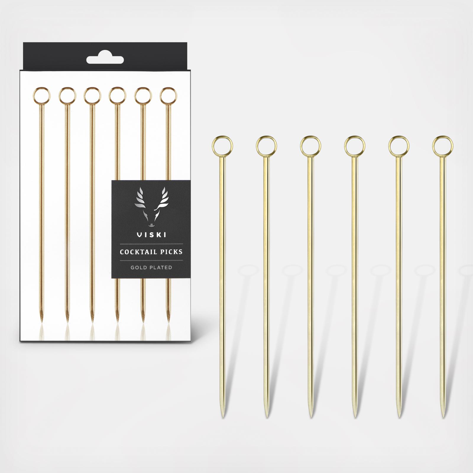 Belmont Cocktail Pick, Set of 6 6 Belmont Cocktail Pick, Set of 6