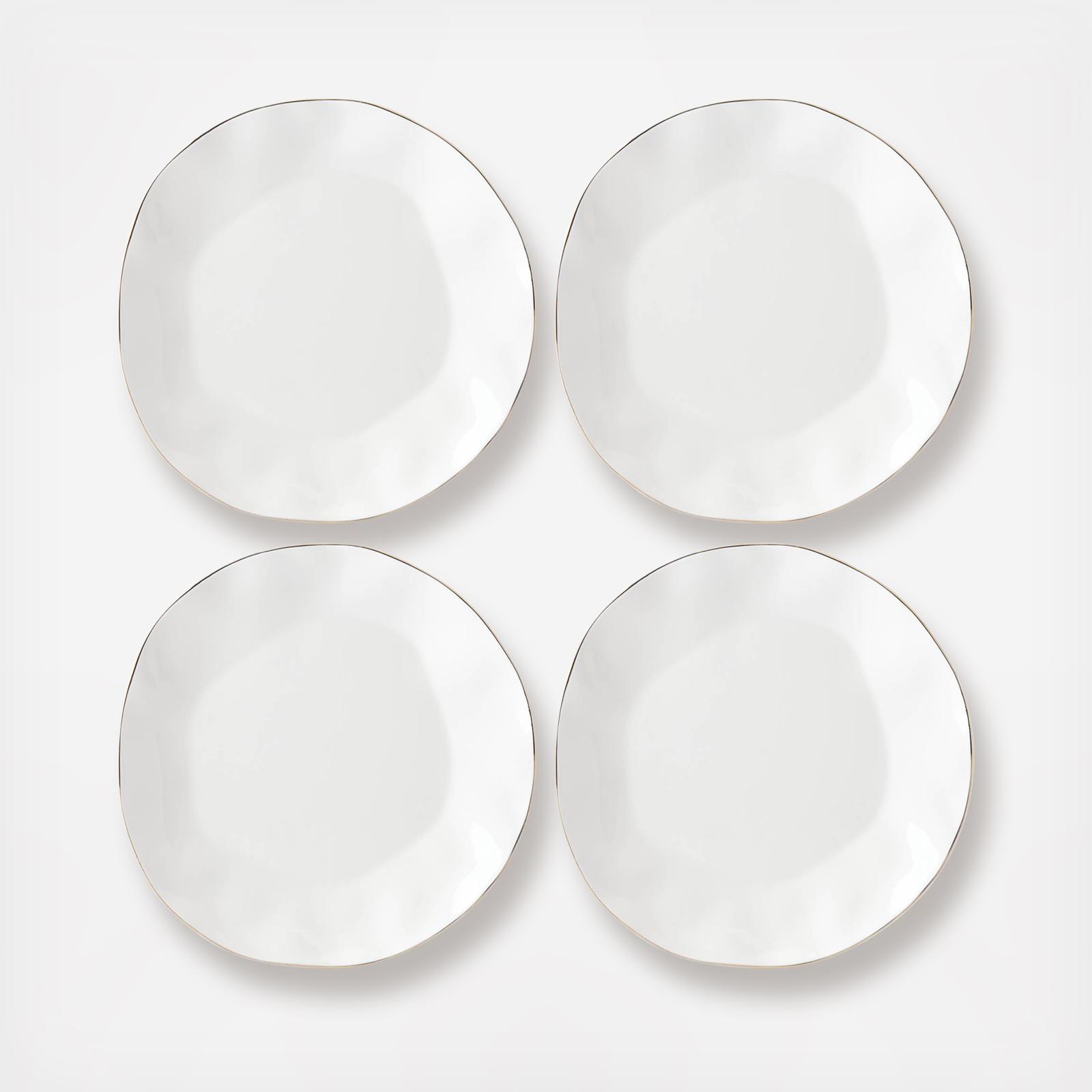 Blue Bay Dinner Plates, Set of 4 2 Blue Bay Dinner Plates, Set of 4