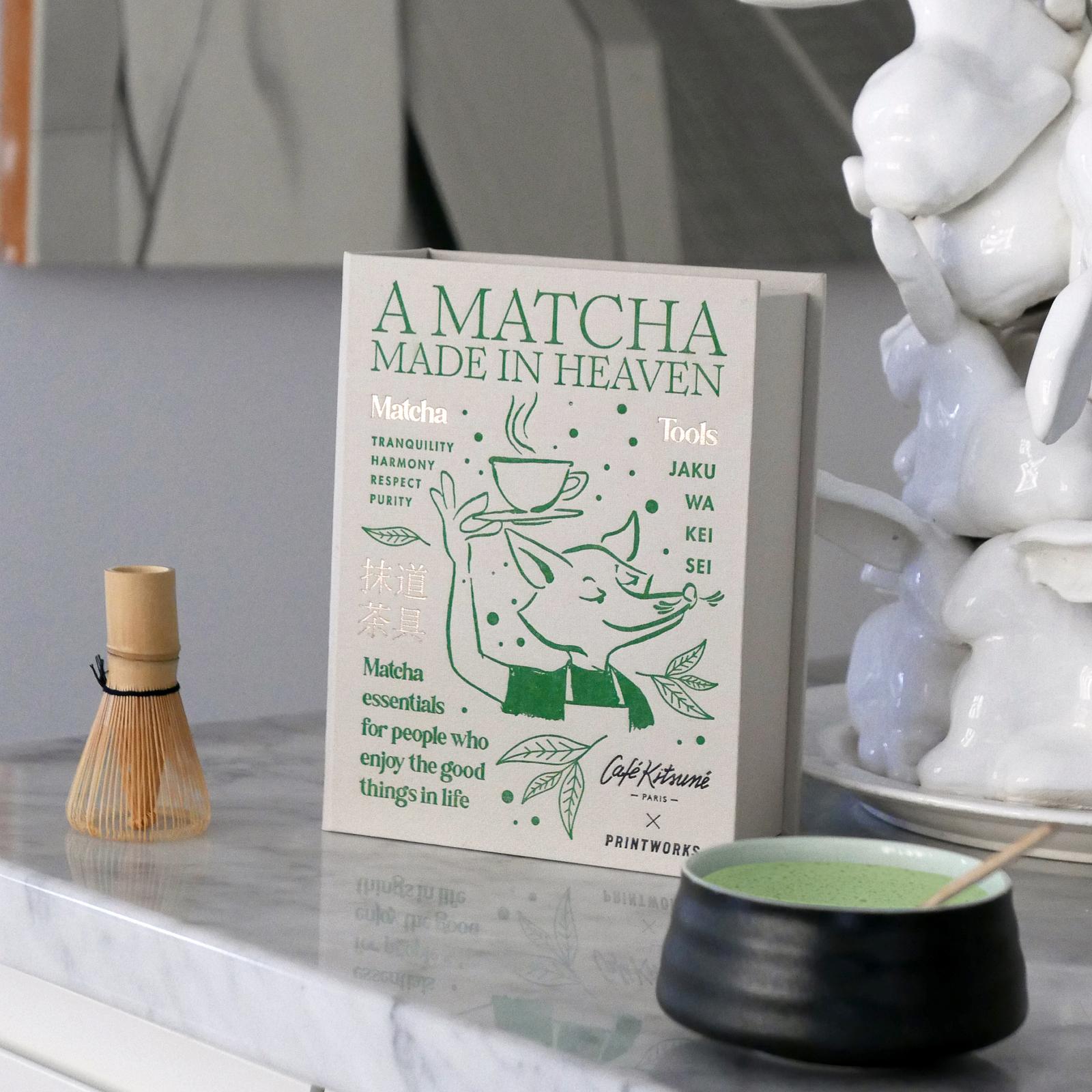 Café Kitsuné 3-Piece Matcha Tool Set 3 Café Kitsuné 3-Piece Matcha Tool Set