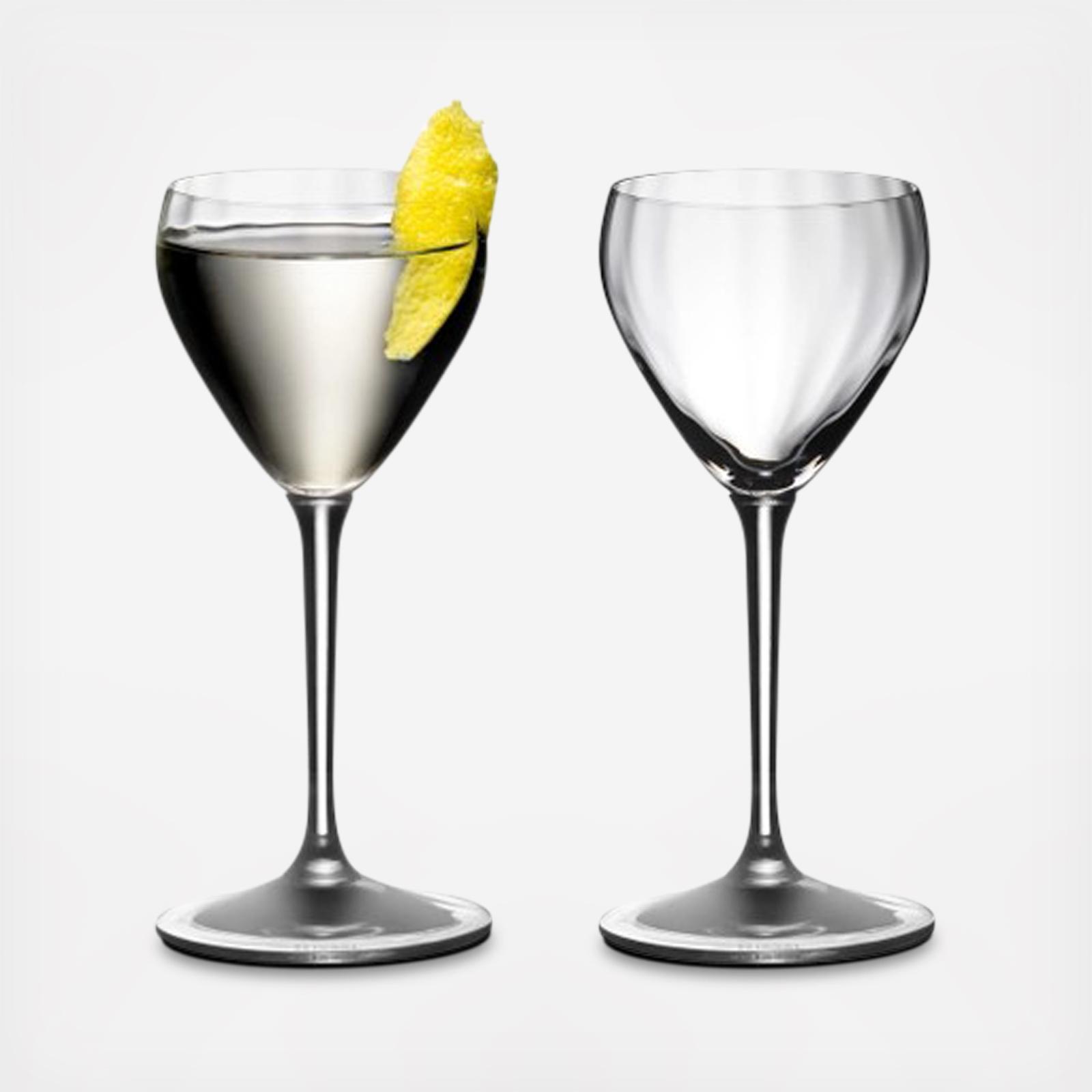 Drink Specific Nick & Nora Large Glass, Set of 2 3 Drink Specific Nick & Nora Large Glass, Set of 2