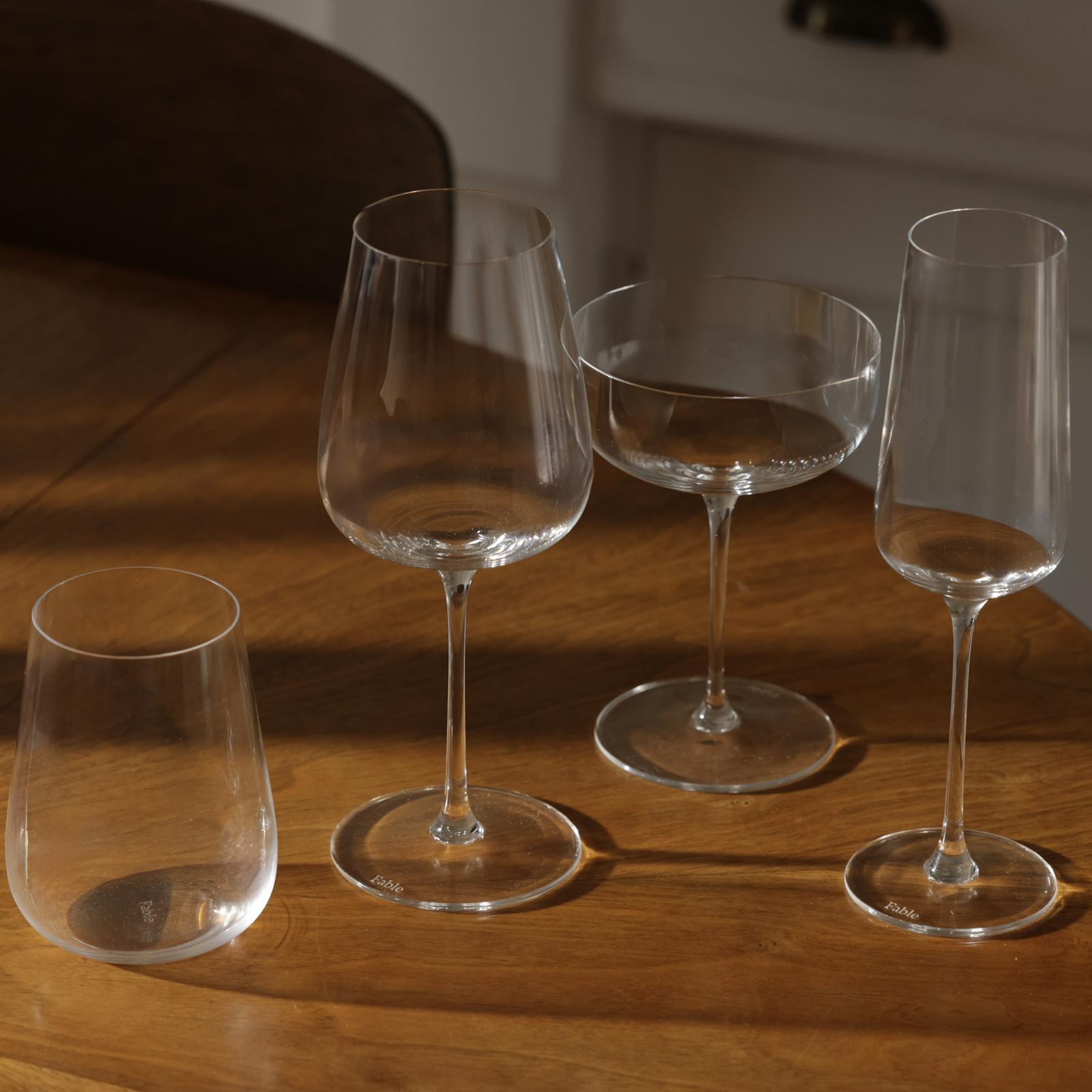 Classic Stemless Wine Glass, Set of 4 3 Classic Stemless Wine Glass, Set of 4