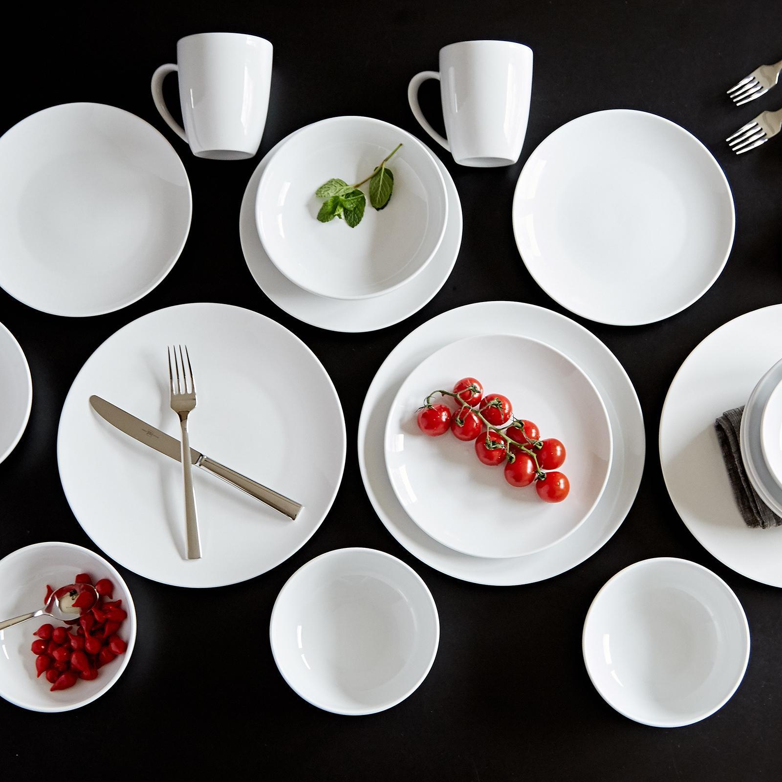 Essential 16-Piece Dinnerware Set, Service for 4 8 Essential 16-Piece Dinnerware Set, Service for 4
