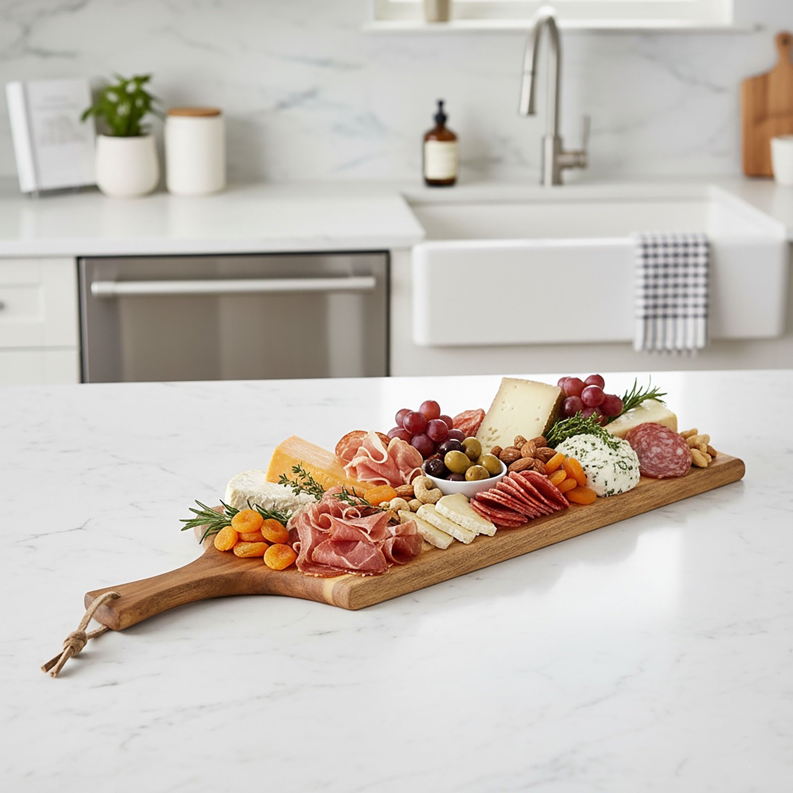 Est. 2026 Monogramed Artisan Acacia Charcuterie Board 2 Est. 2026 Monogramed Artisan Acacia Charcuterie Board