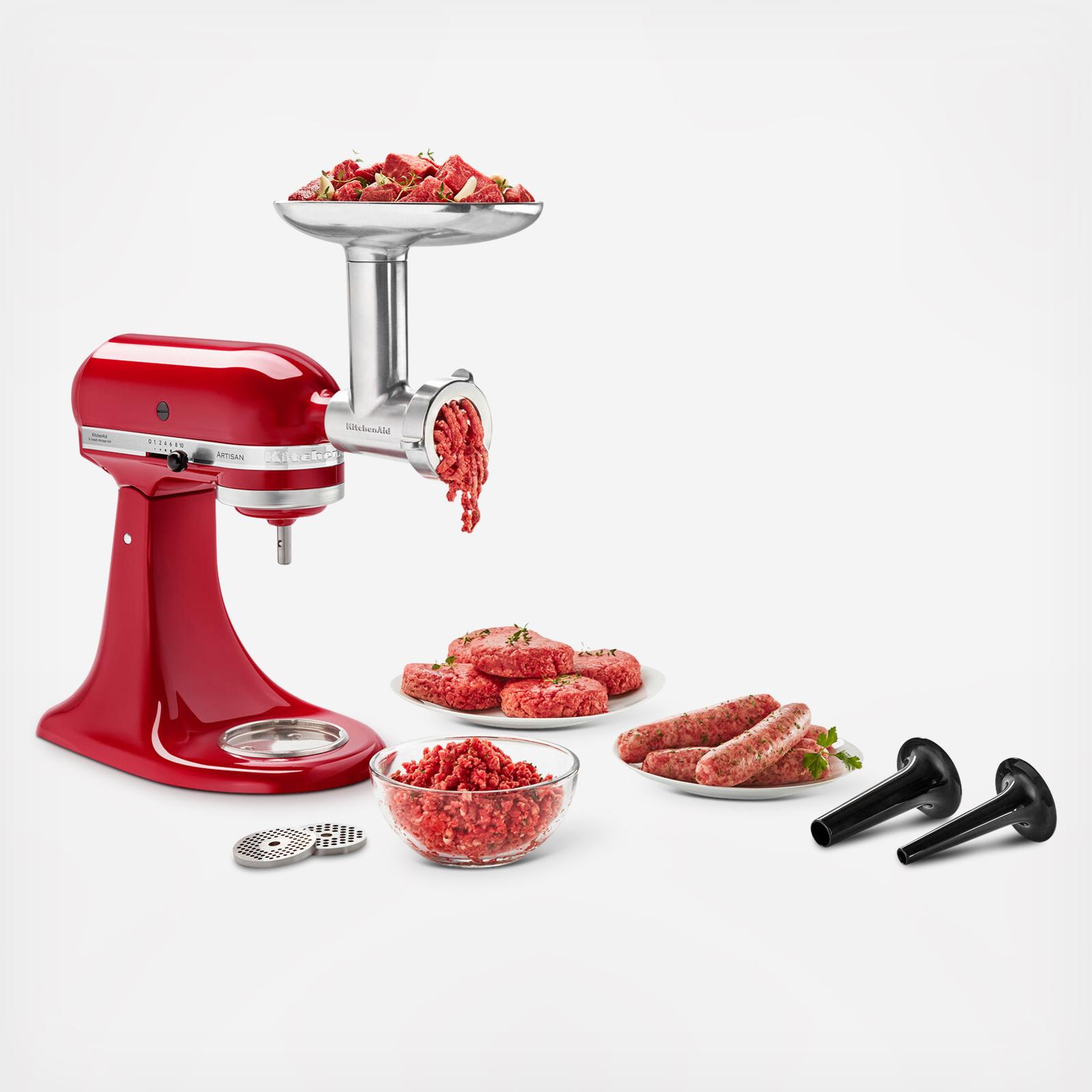 Metal Food Grinder and Sausage Maker Stand Mixer Attachment Kit 3 Metal Food Grinder and Sausage Maker Stand Mixer Attachment Kit