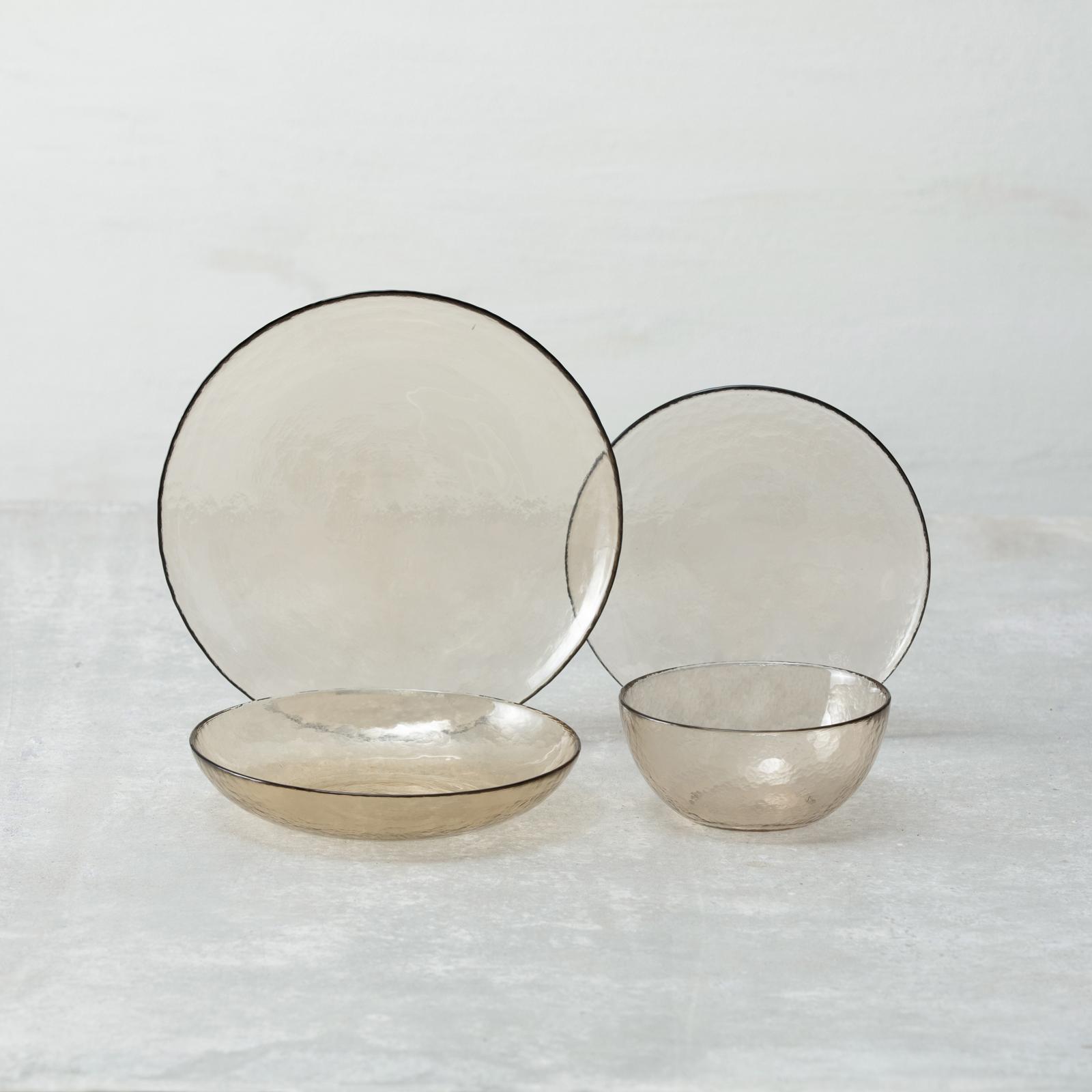 Los Cabos Glass Cereal Bowl, Set of 4 3 Los Cabos Glass Cereal Bowl, Set of 4